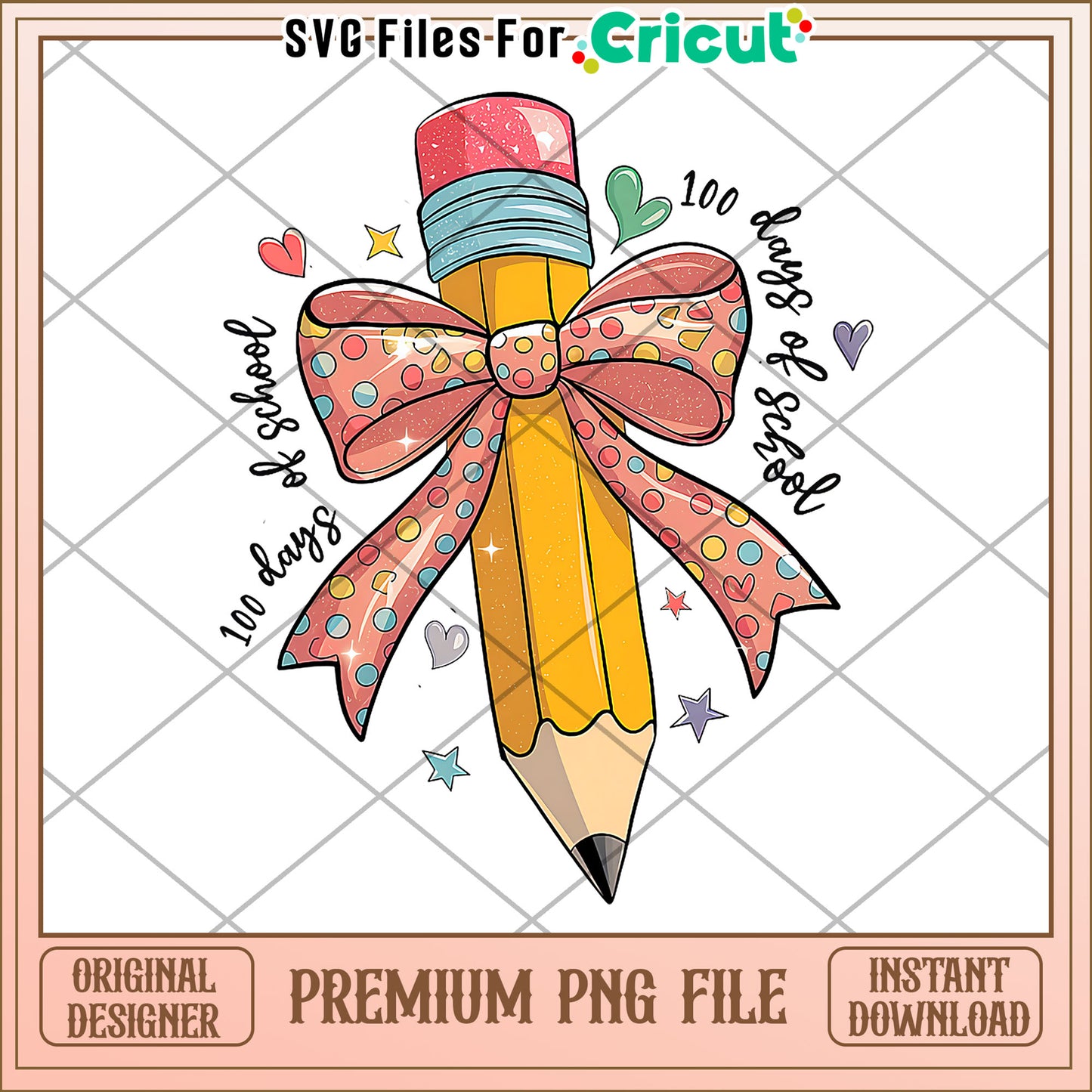 100 days of school design png, back to school supplies png, cartoon design png