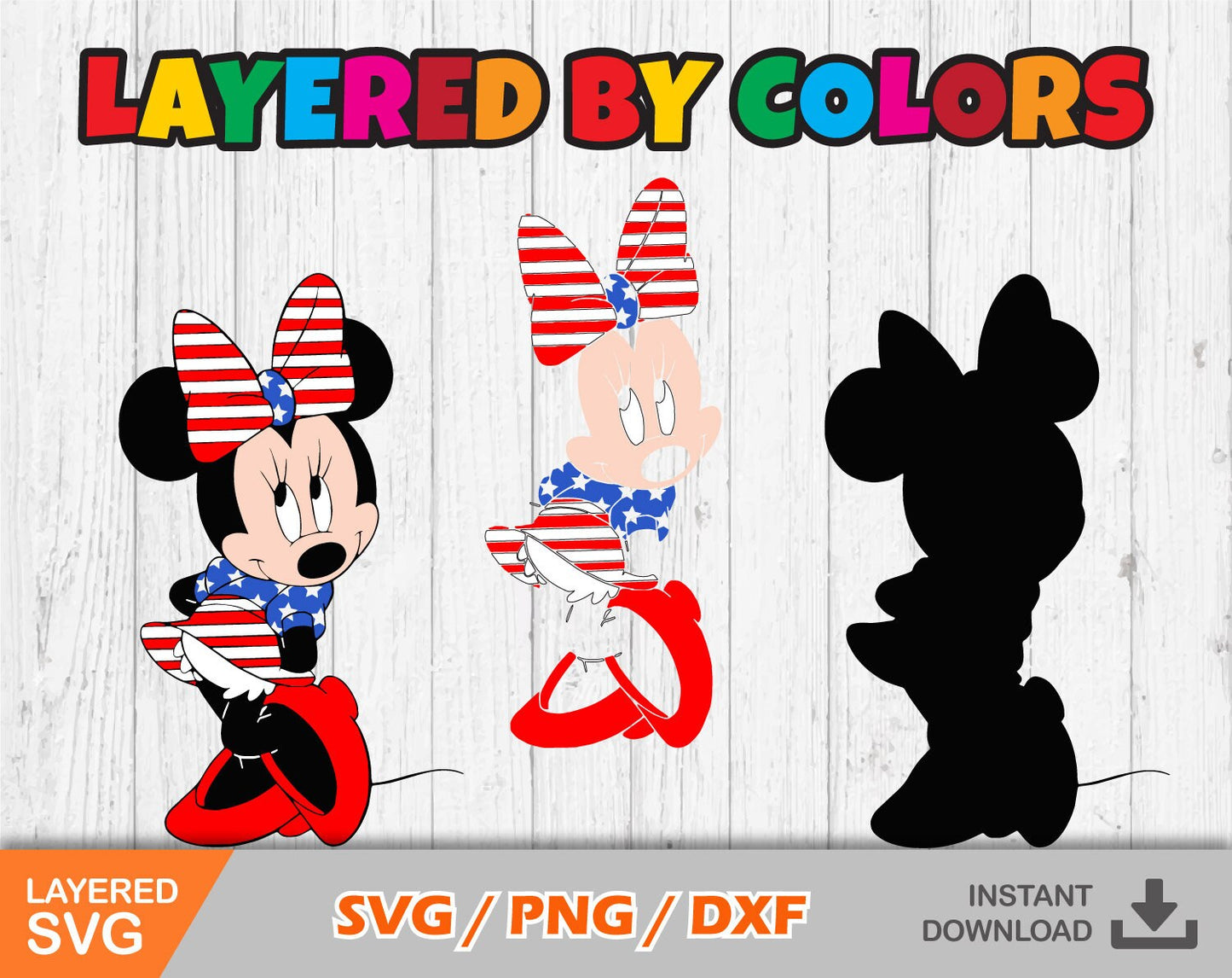 Mickey and Friends 4th of July SVG Bundle