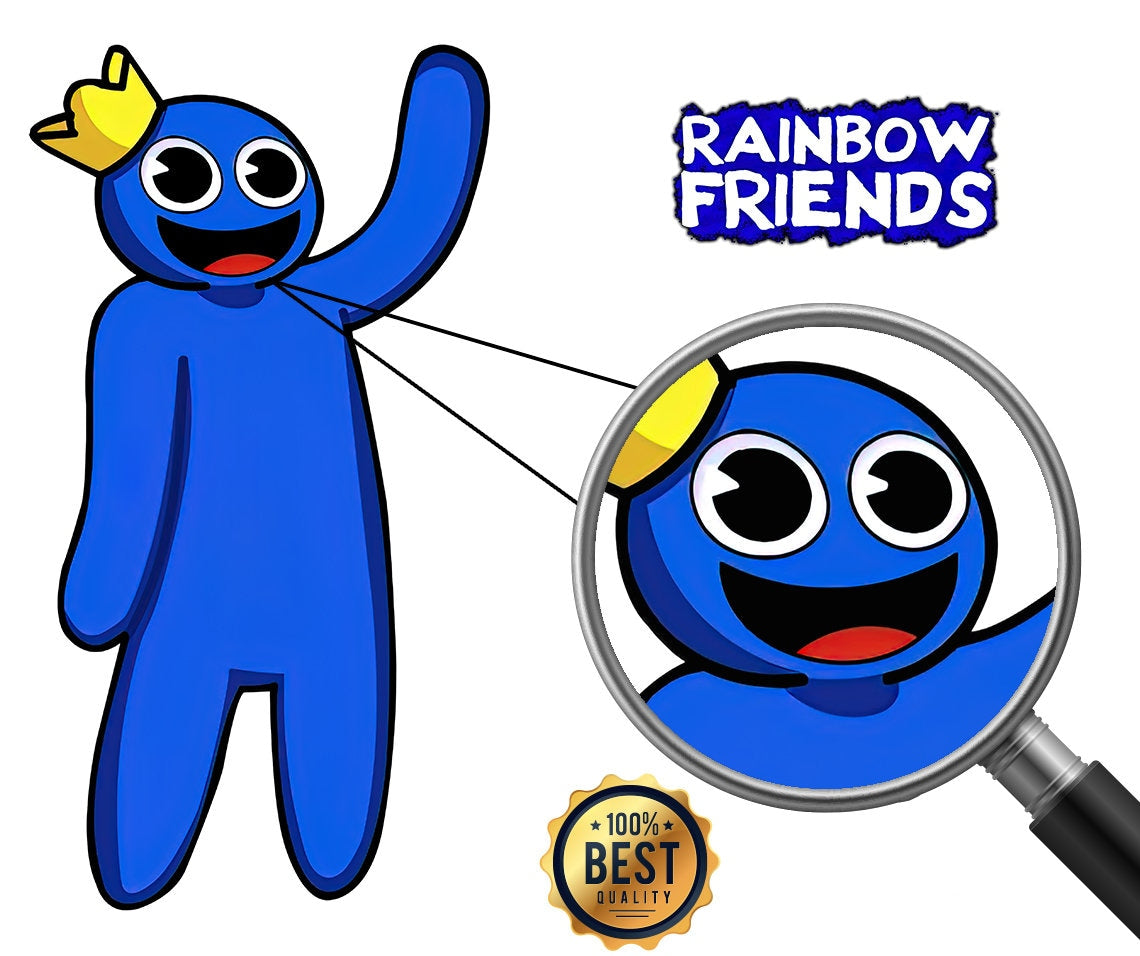 Rainbow friends Clipart PNG bundle