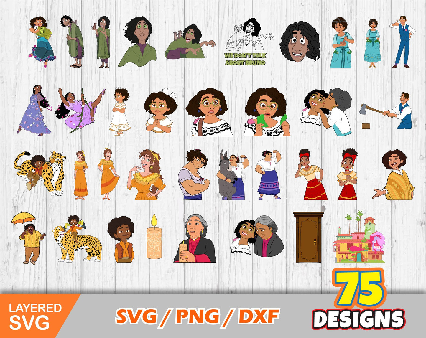 Encanto clipart SVG Bundle