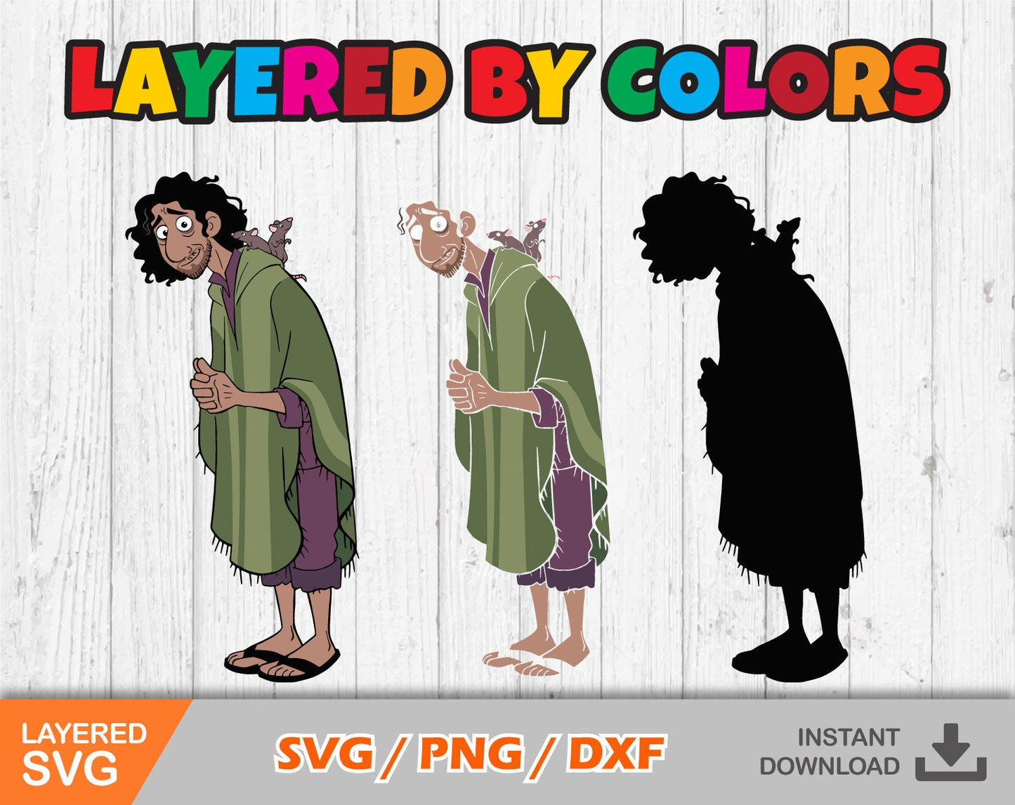 Encanto Bruno clipart SVG Bundle