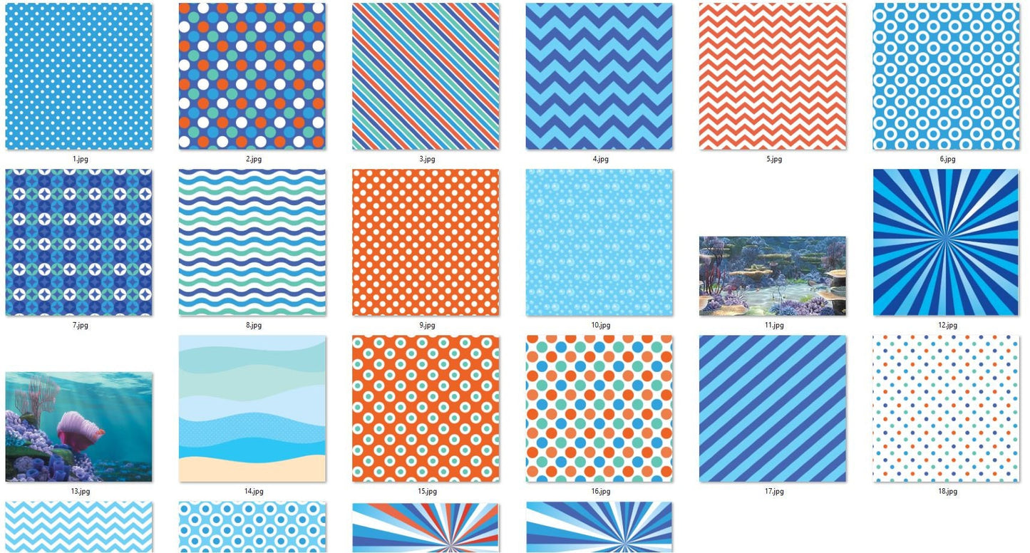 Dory Clipart PNG mega bundle