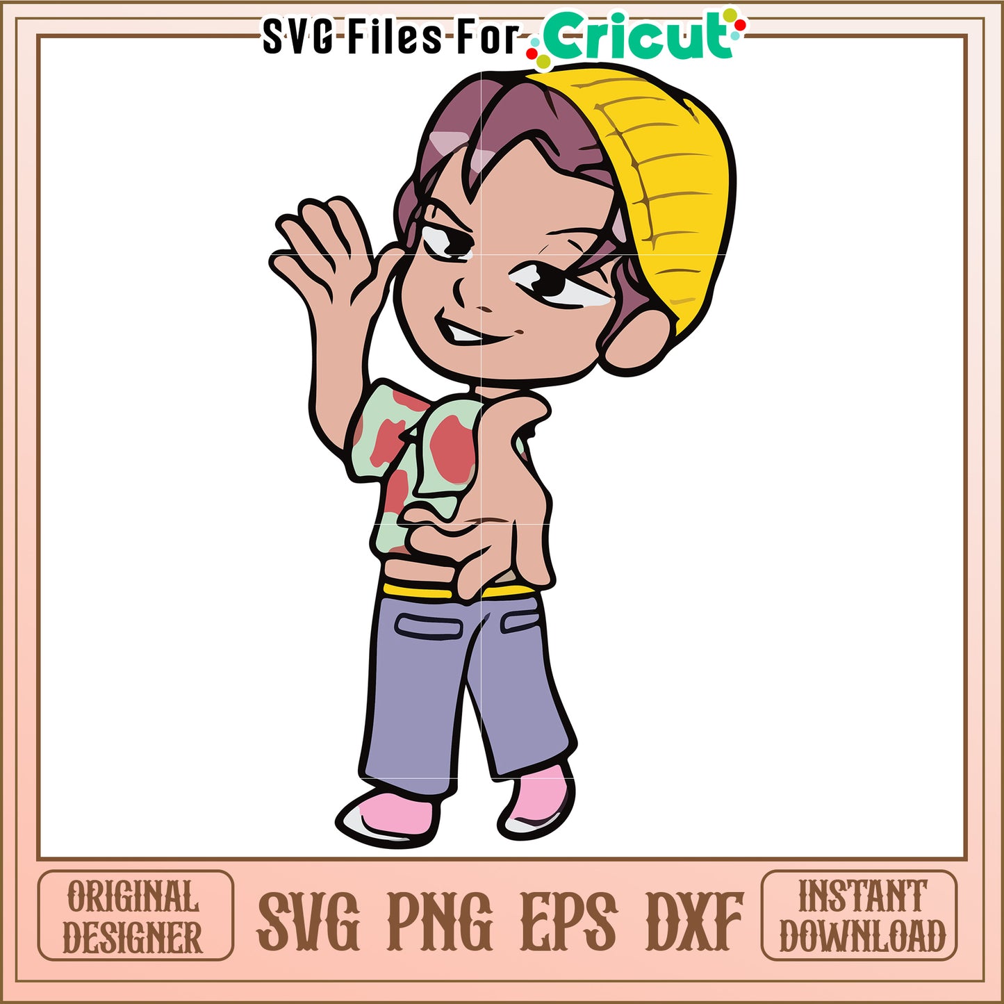Abby character svg, kpop band svg, kpop demon hunters svg