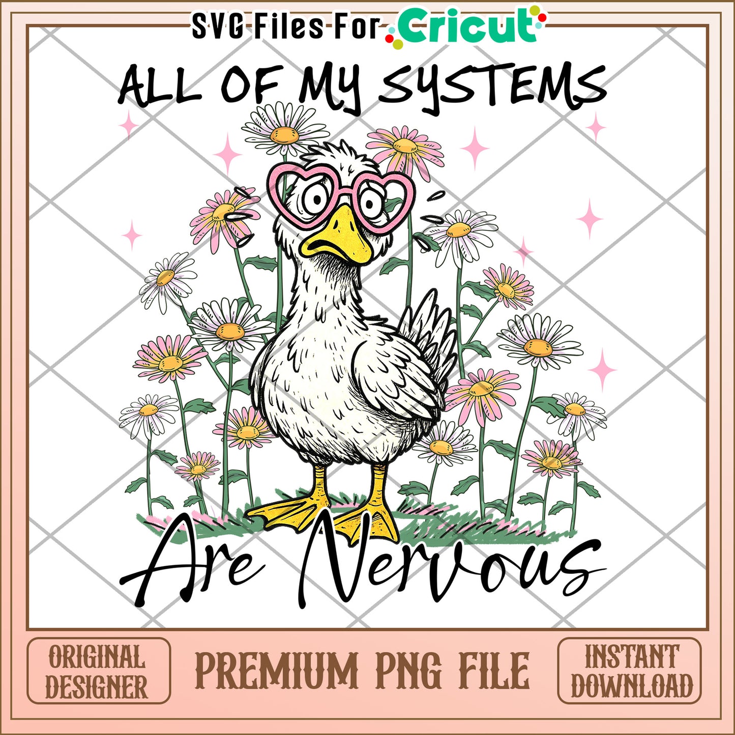 All of my system are nervous png, funny goose png, silly goose png