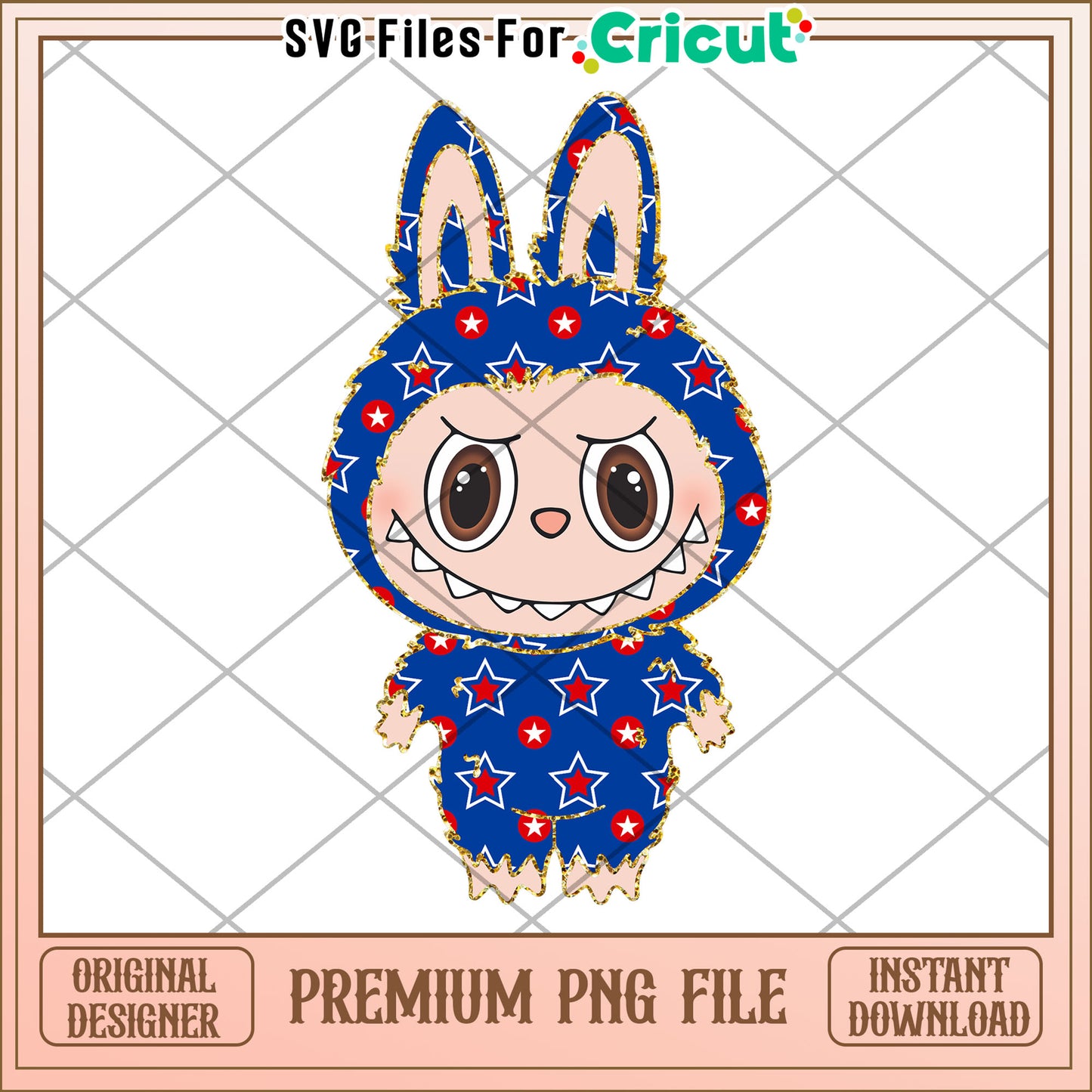 American design labubu png, labubu independence png, have a seat labubu png