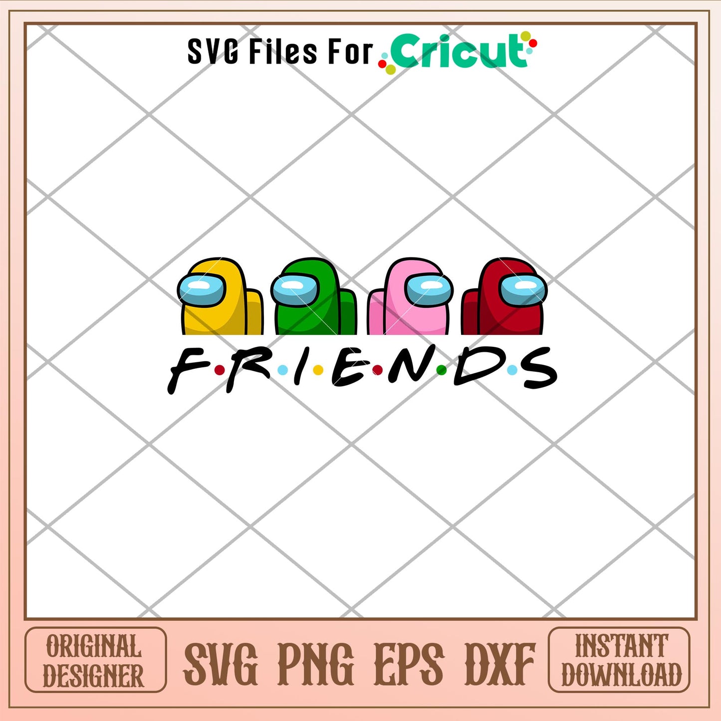 Among Us Friends, Among Us Friend SVG