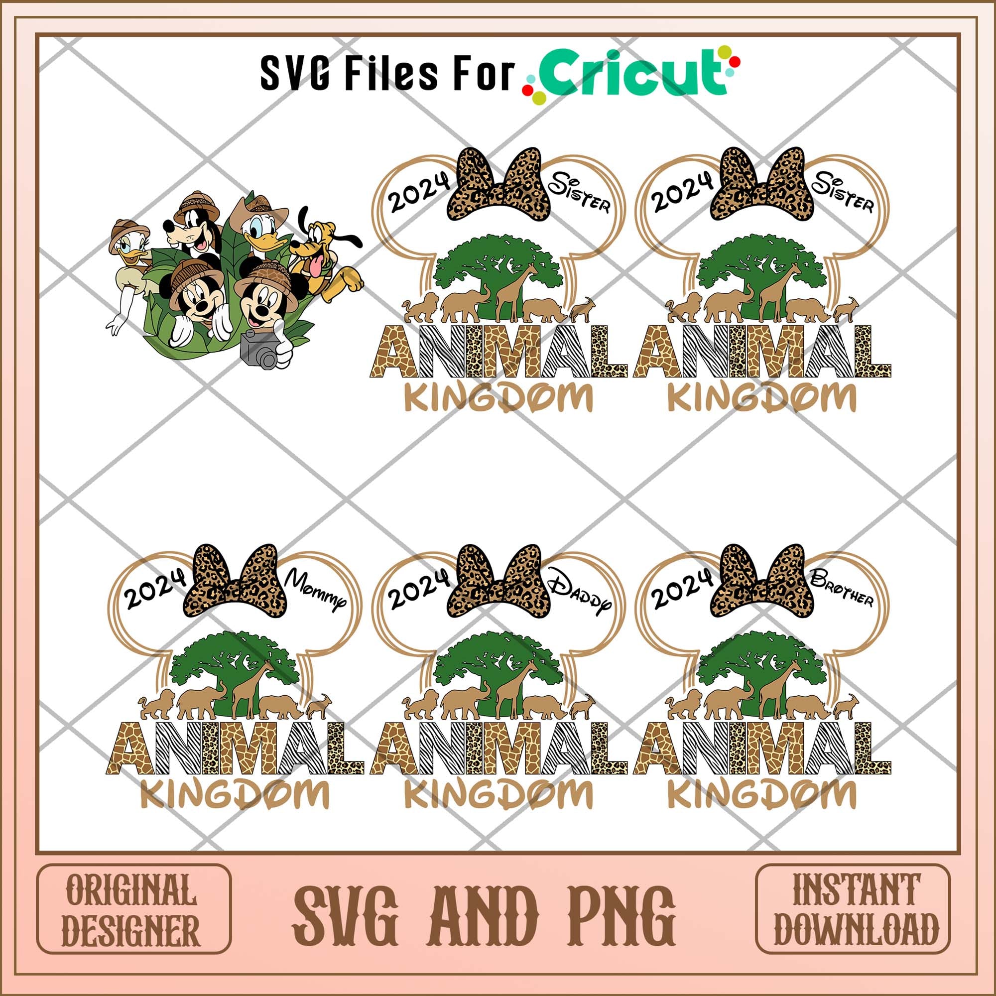 Disney Animal Kingdom svg bundle – svg files for cricut