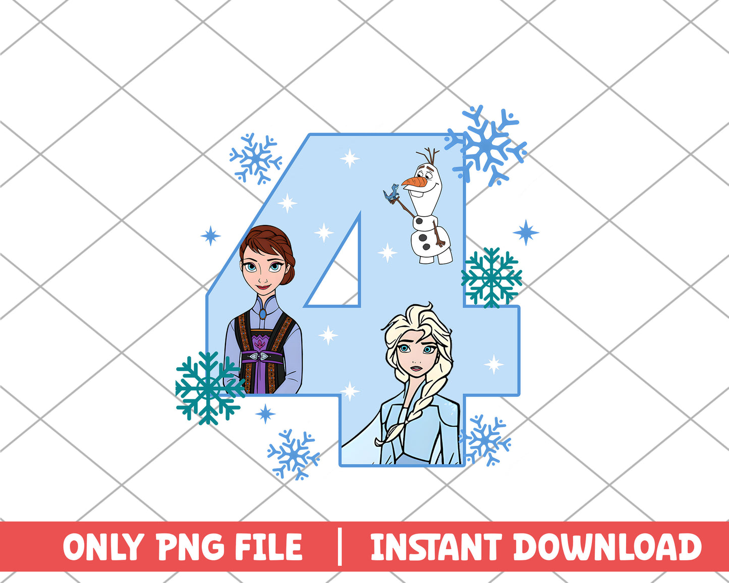 Anna and elsa frozen four disney png