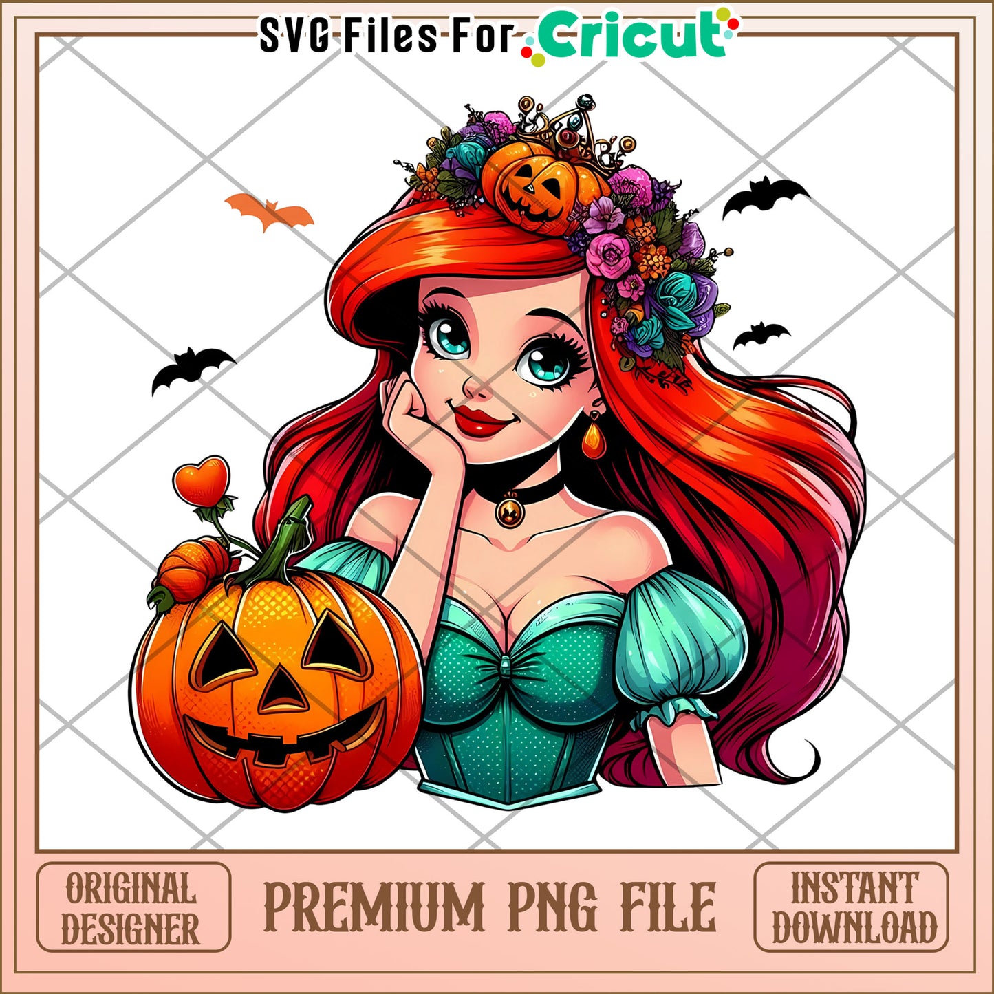 Ariel beautiful png, halloween costumes png, halloween store png