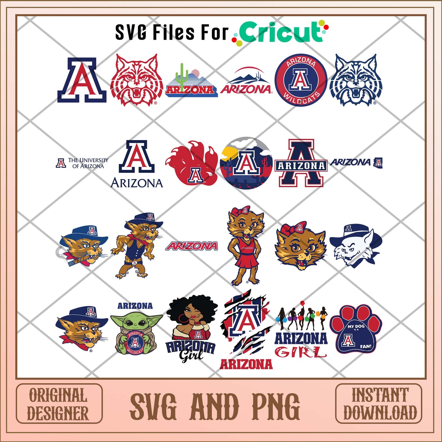 Arizona Wildcats svg, Arizona Wildcats svg bundle, NCAA svg