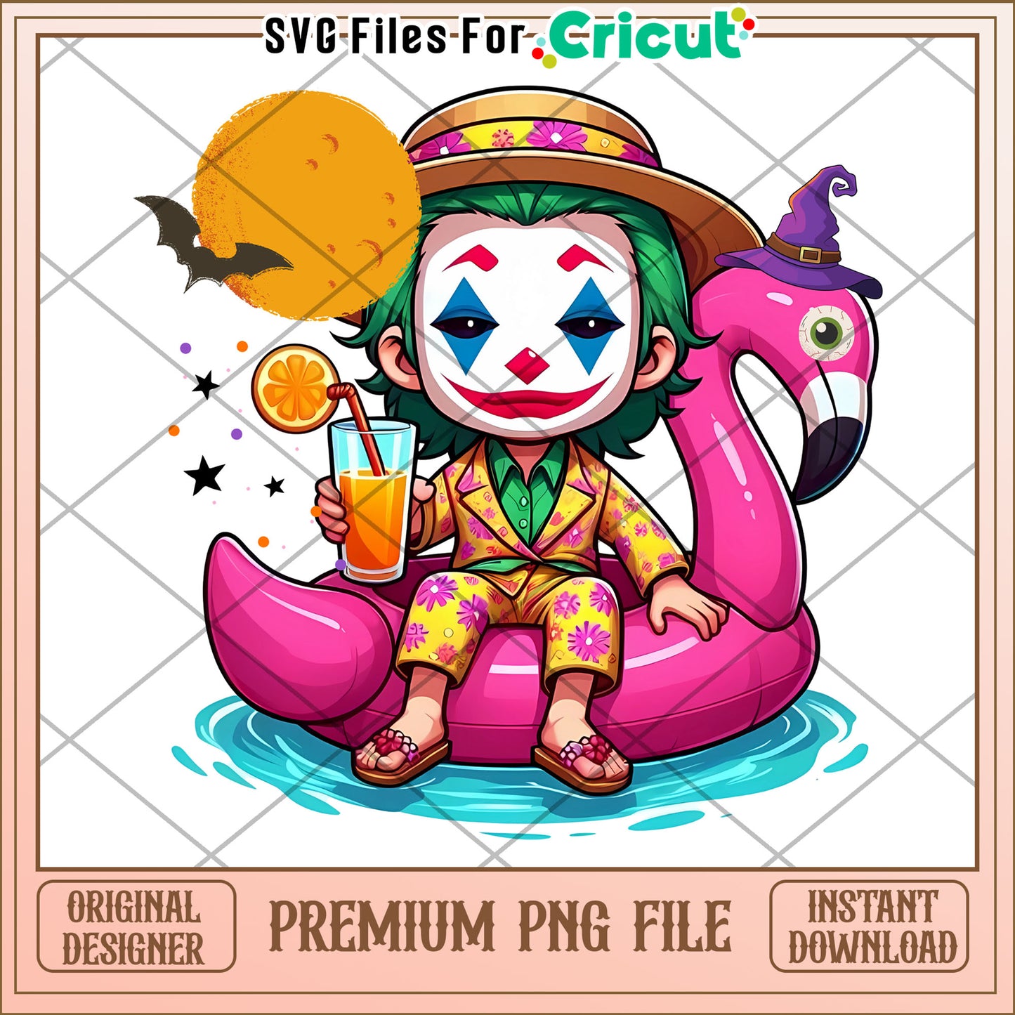 Athur joker summer png, halloween decorations png, halloween ends png