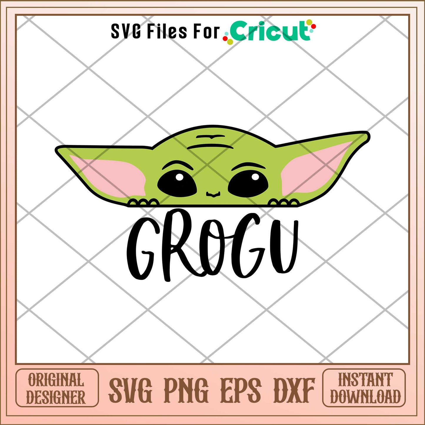 Baby Yoda Grogu Svg, The Mandalorian svg, digital download