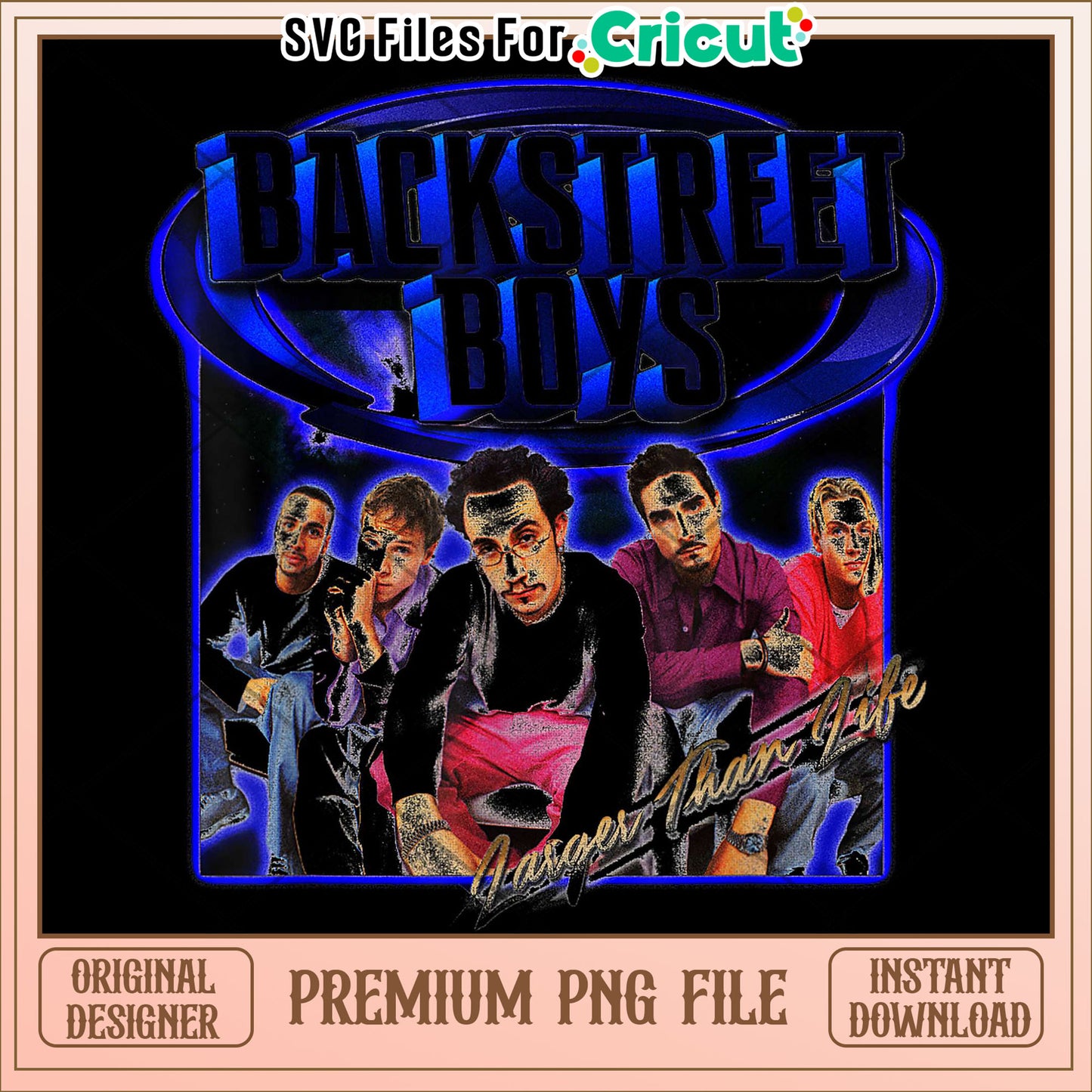 Backstreet Boys Larger Than Life on white png, 90s boyband png, classic pop png