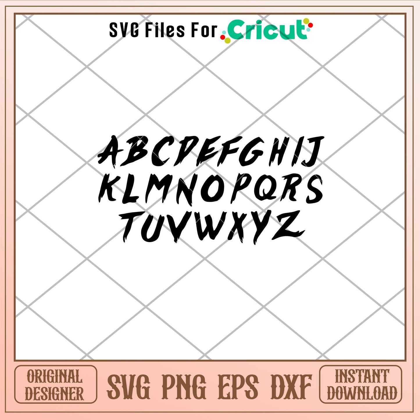 Bad Bunny Alphabet, Bad Bunny Alphabet Svg