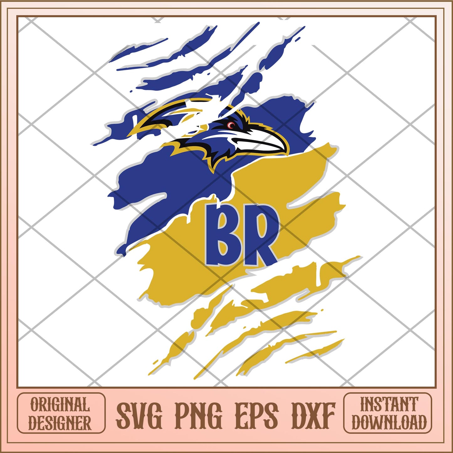 Baltimore Ravens svg, ncaa characters svg, digital download