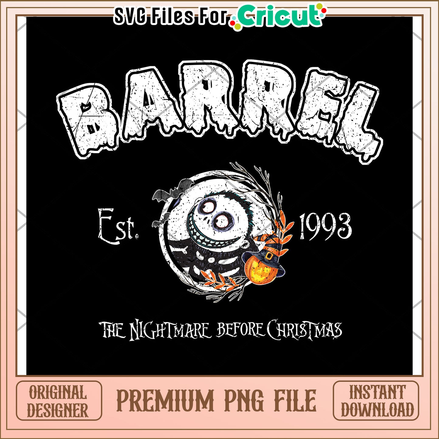 Barrel png, halloween candy png, halloween pumpkin png