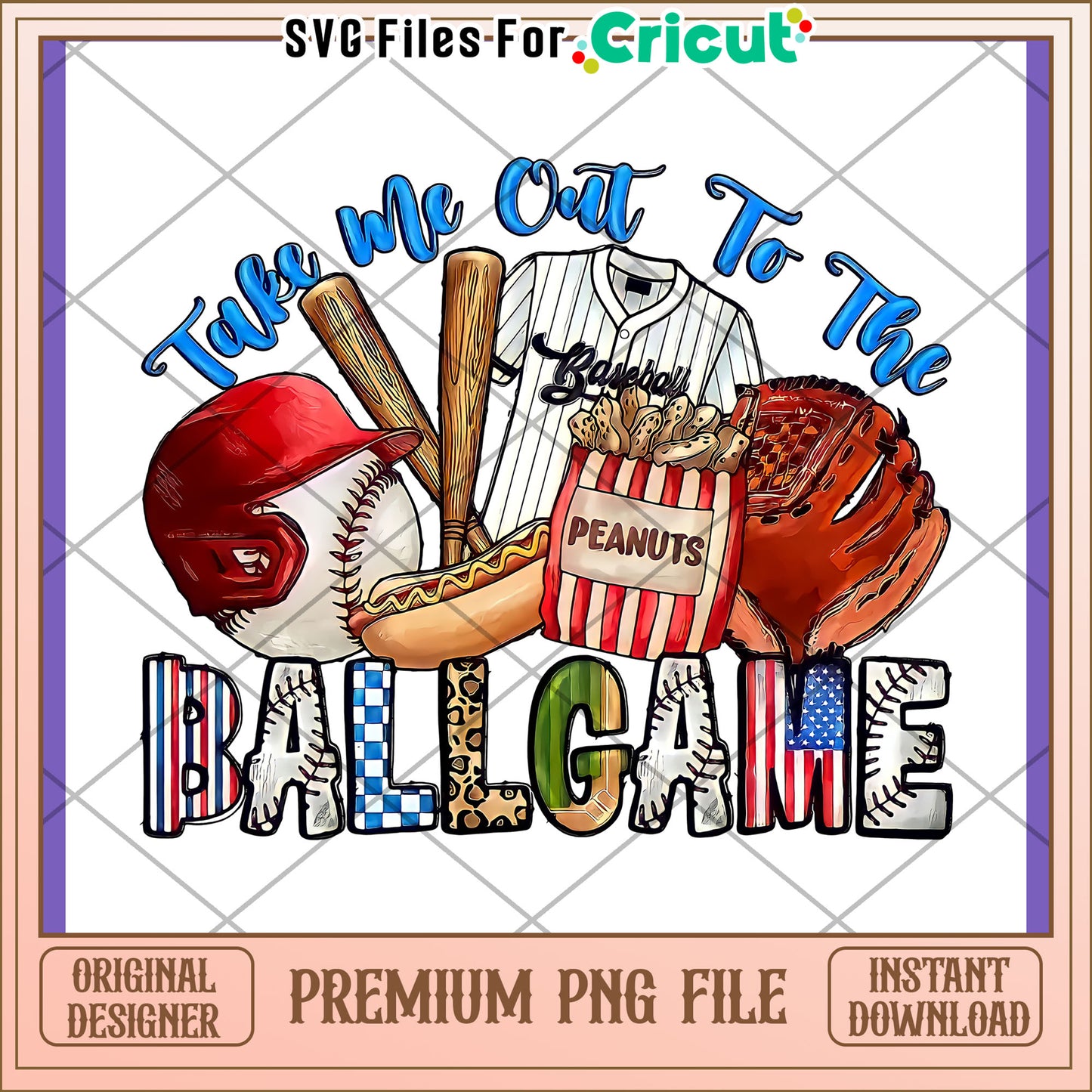 Baseball Ballgame PNG Design
