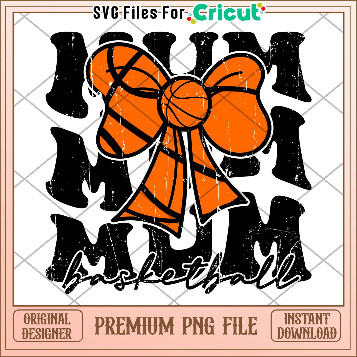 Basketball Mom PNG Design Cricut