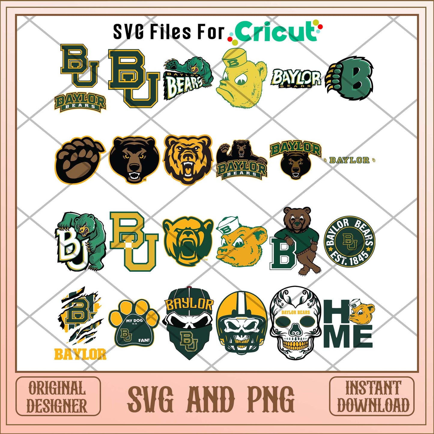 Baylor Bears svg, Baylor Bears svg bundle, NCAA svg