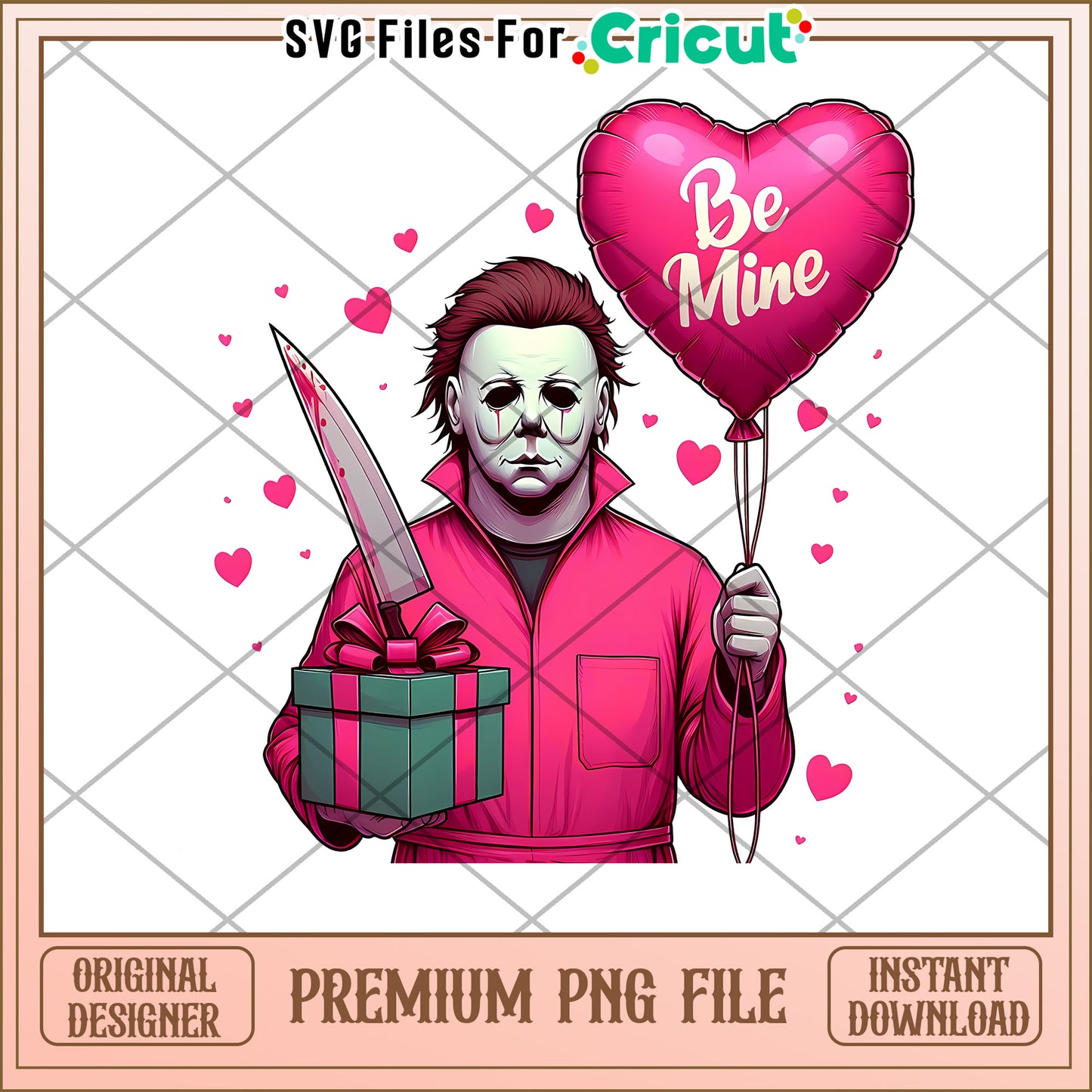 Be Mine Michael Myers PNG