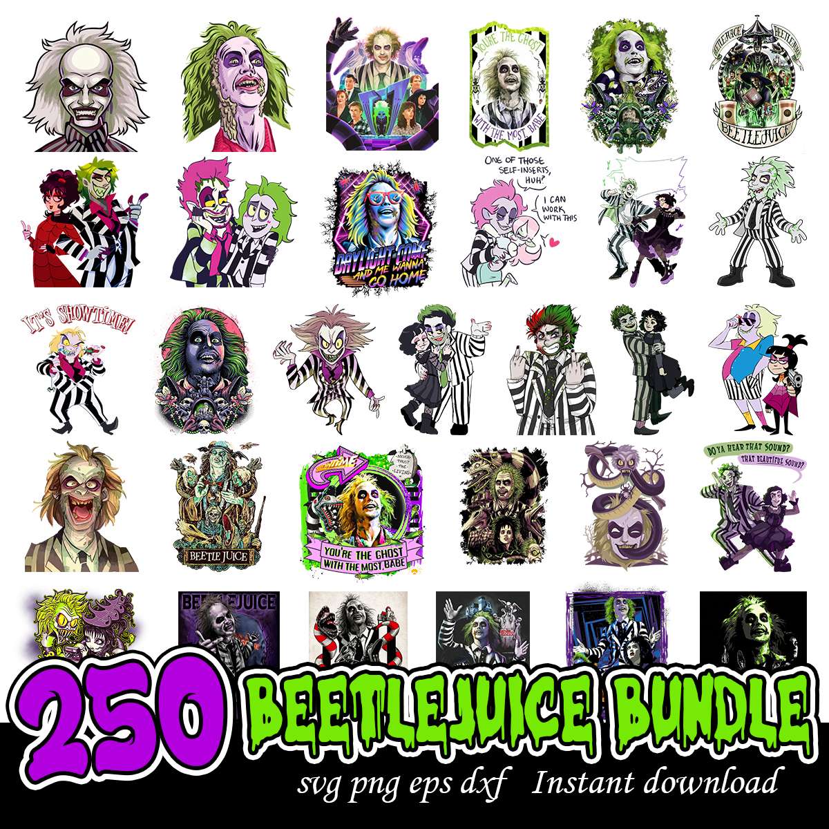 BeetleJuice Halloween Bundle svg, Halloween Beetlejuice bundle