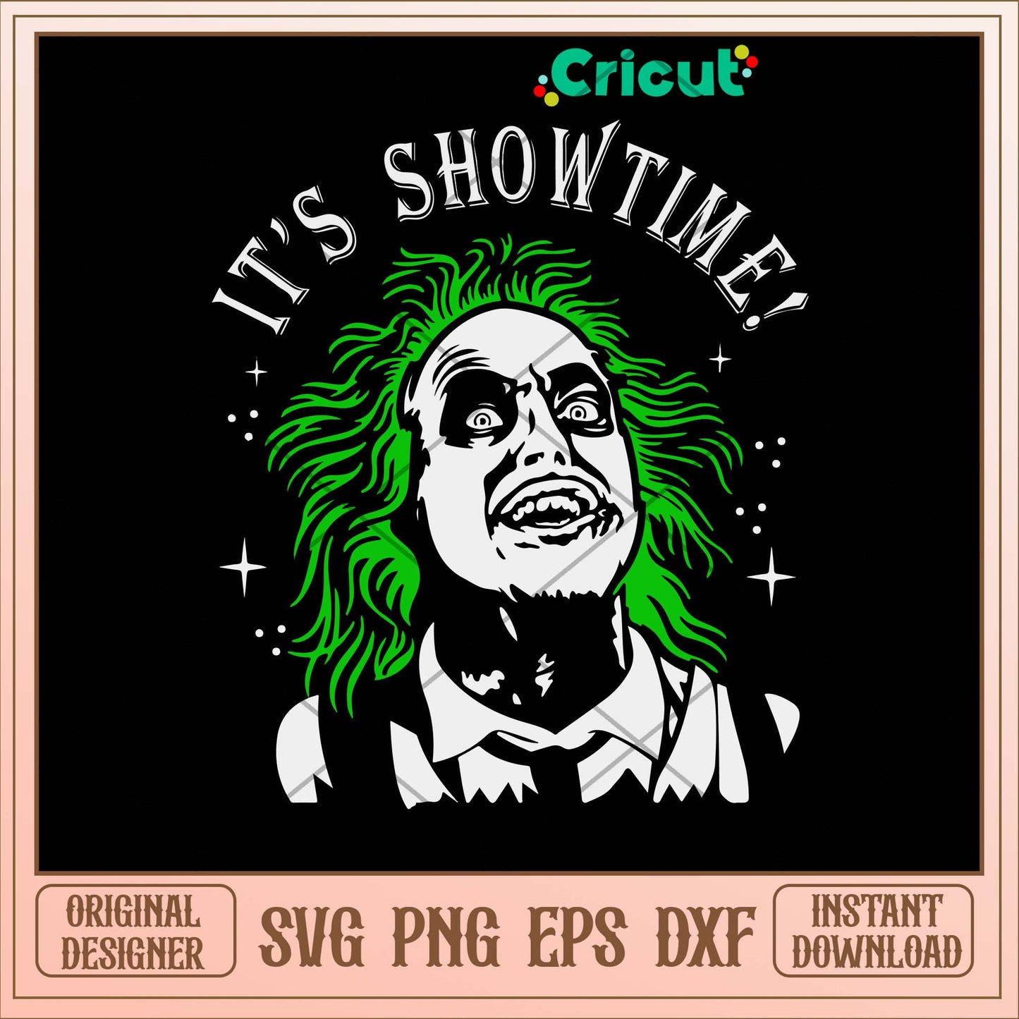 Beetlejuice It_s Showtime Svg-Svgfilesforcricut