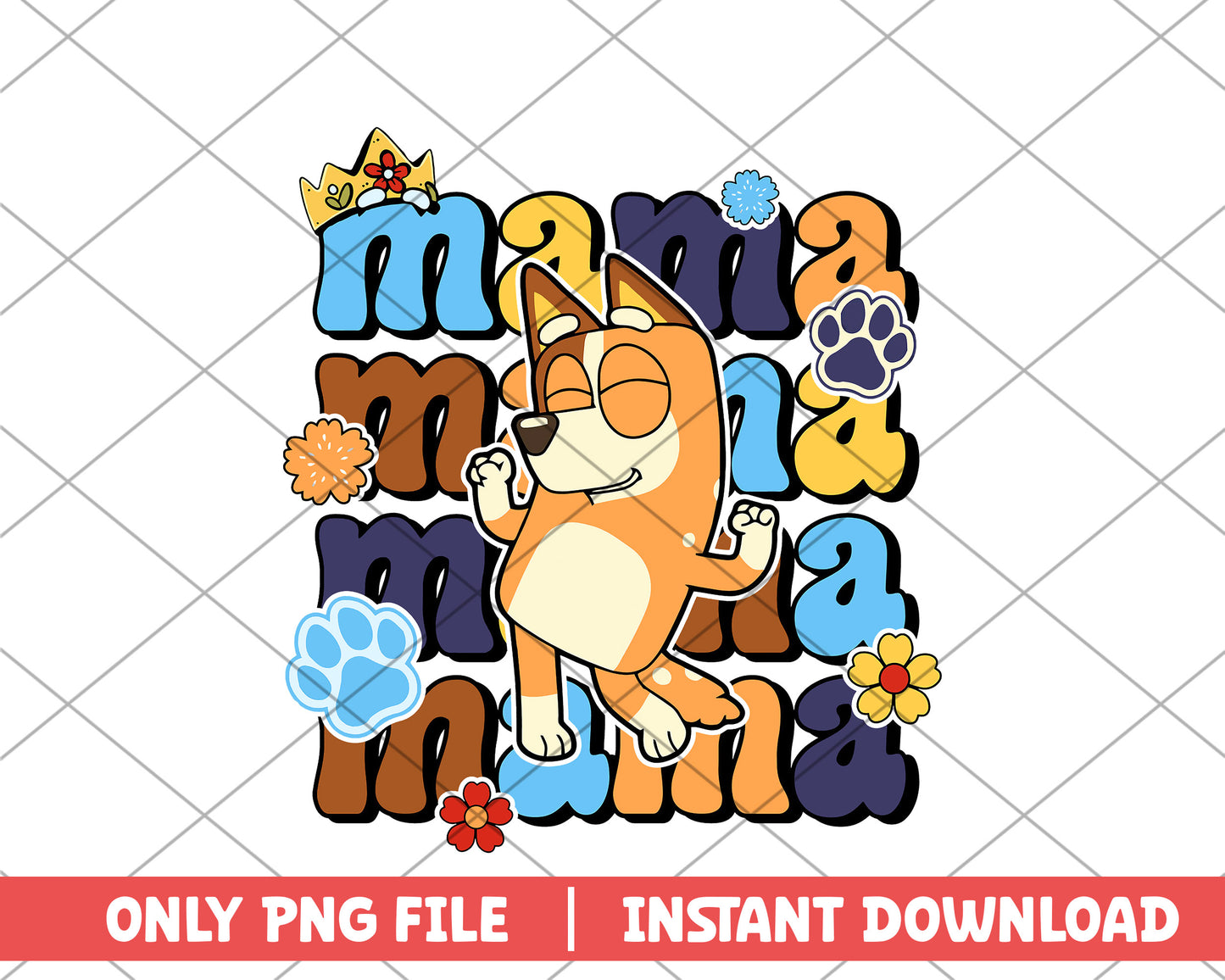 Bingo mama cartoon png