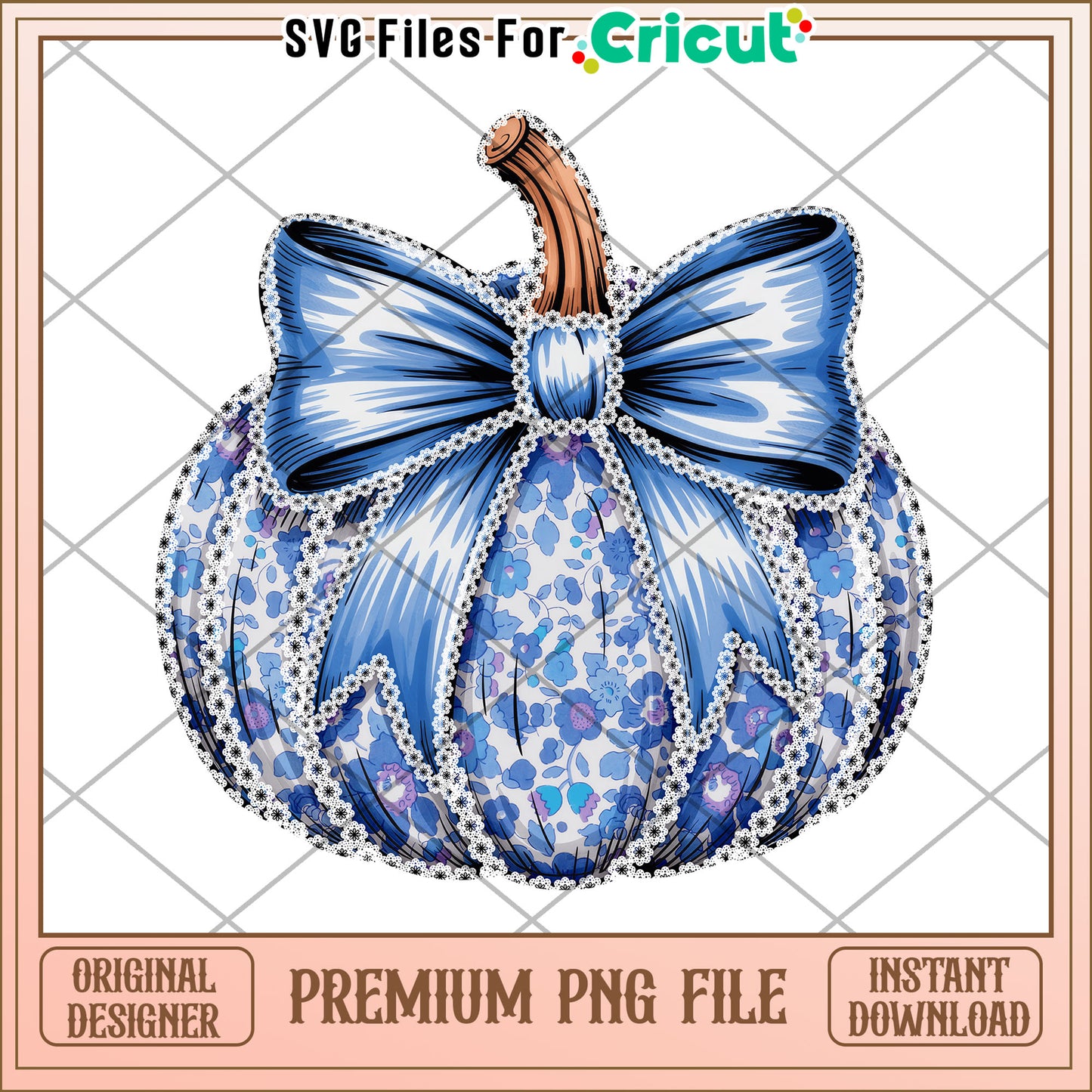 Blue pumpkin design with bowtie png, halloween cookies png, halloween returns png