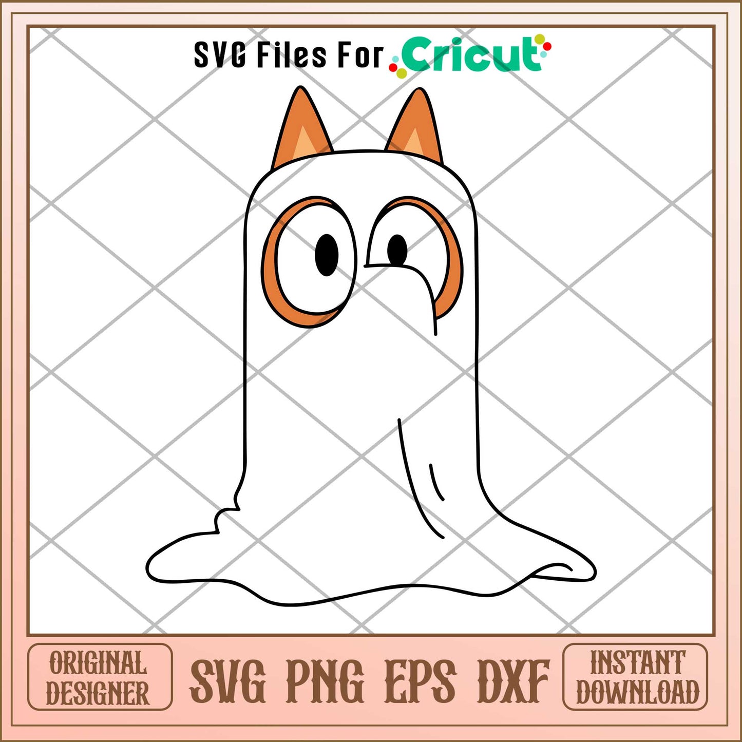 Bluey bingo Halloween Svg, bluey characters svg, Digital Download