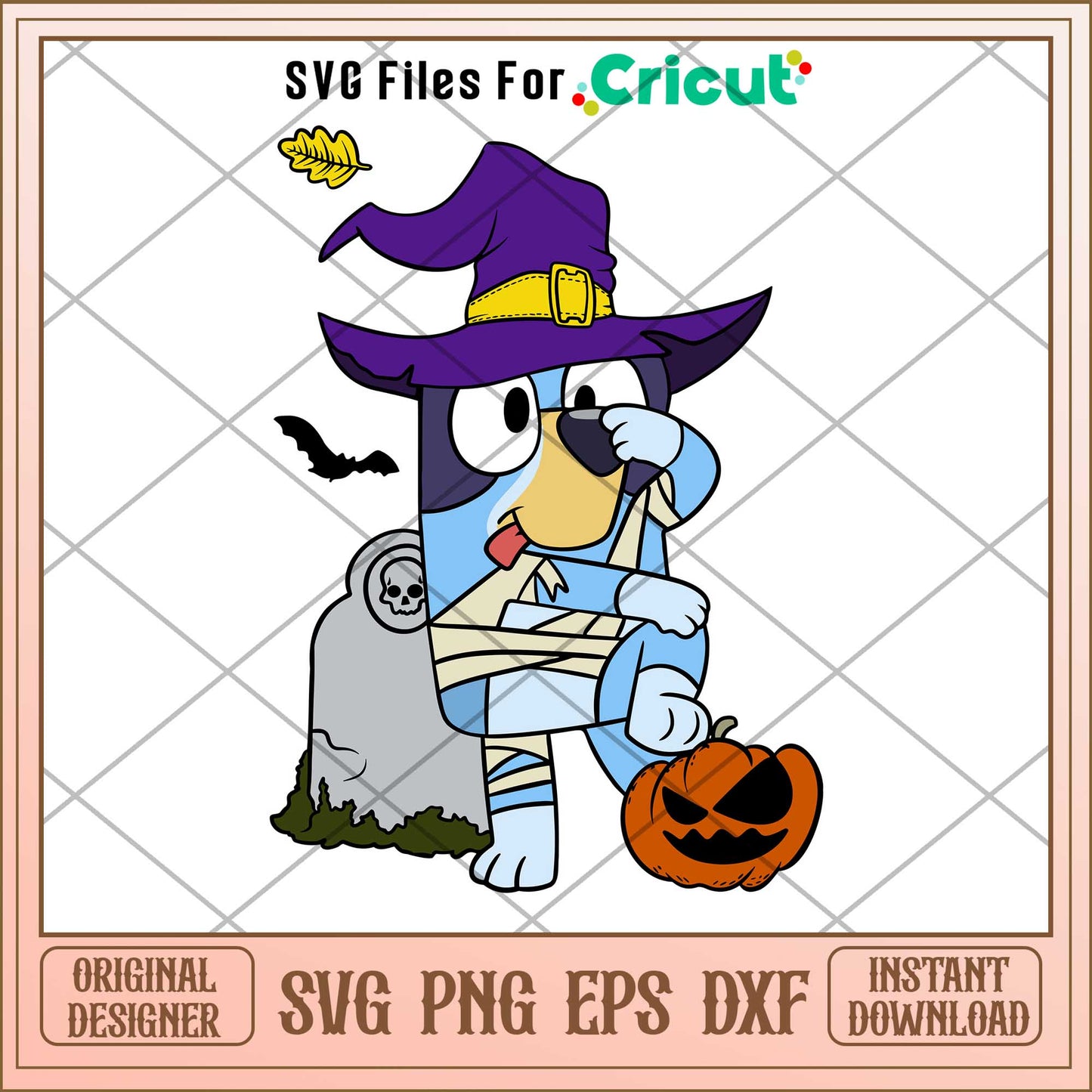 Bluey halloween svg, bluey characters svg, Digital Download