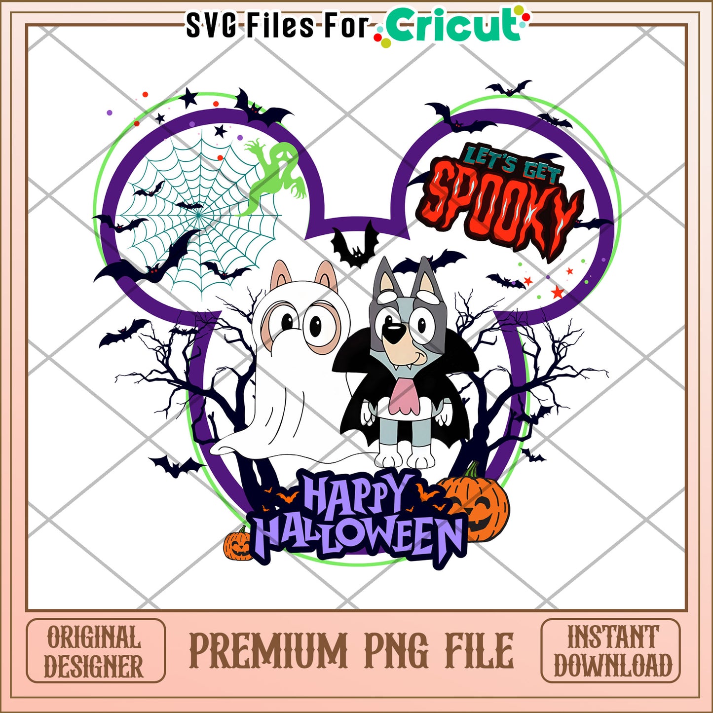 Bluey happy halloween png, halloween costumes png, halloween store png