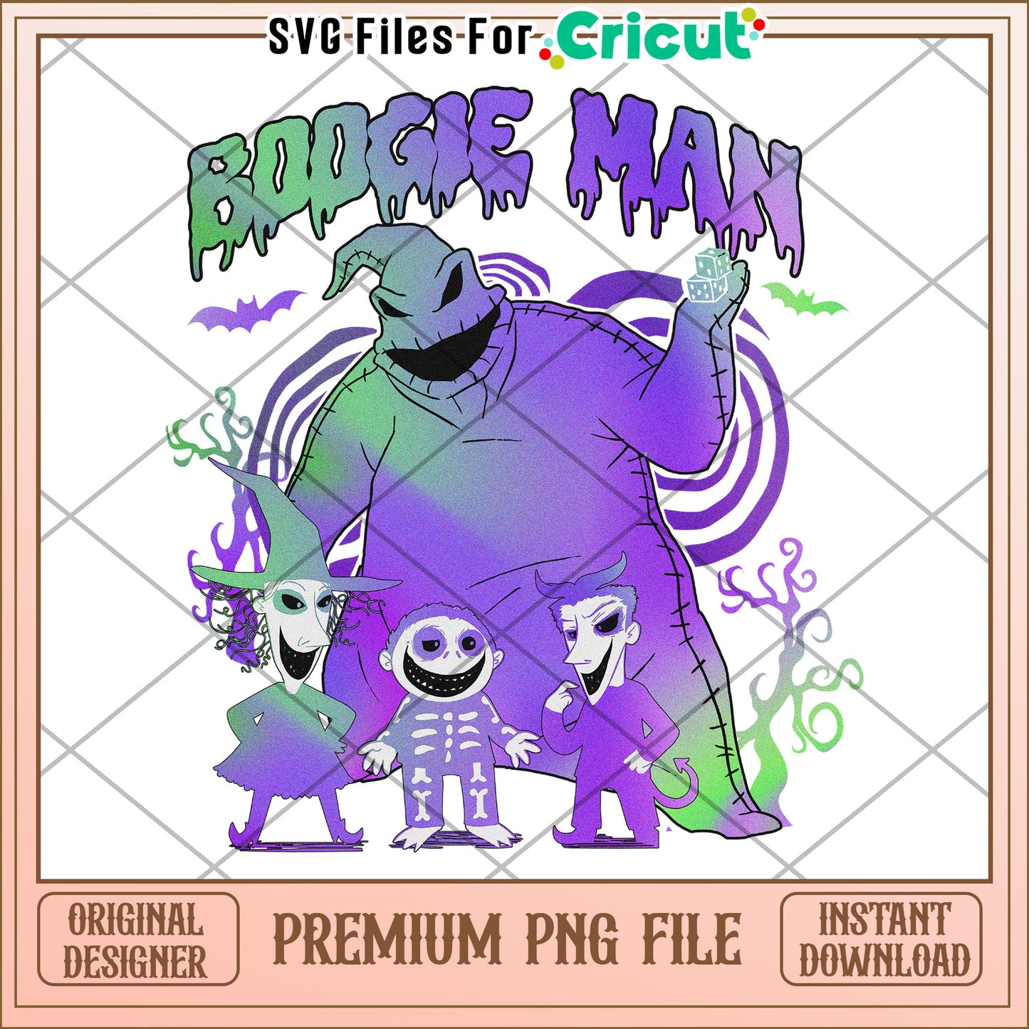 Boogie man neon png, halloween characters png, halloween time png
