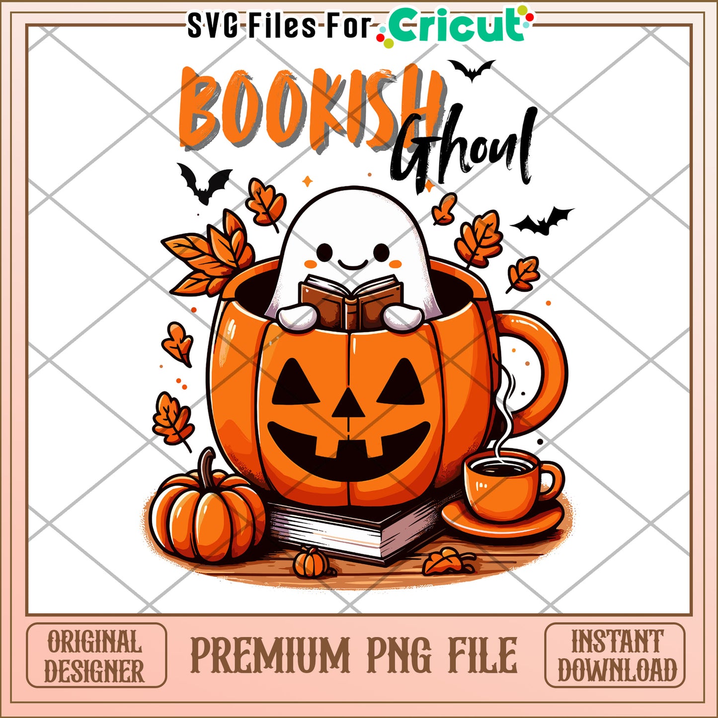 Bookin ghoul png, halloween horror nights png, halloween png