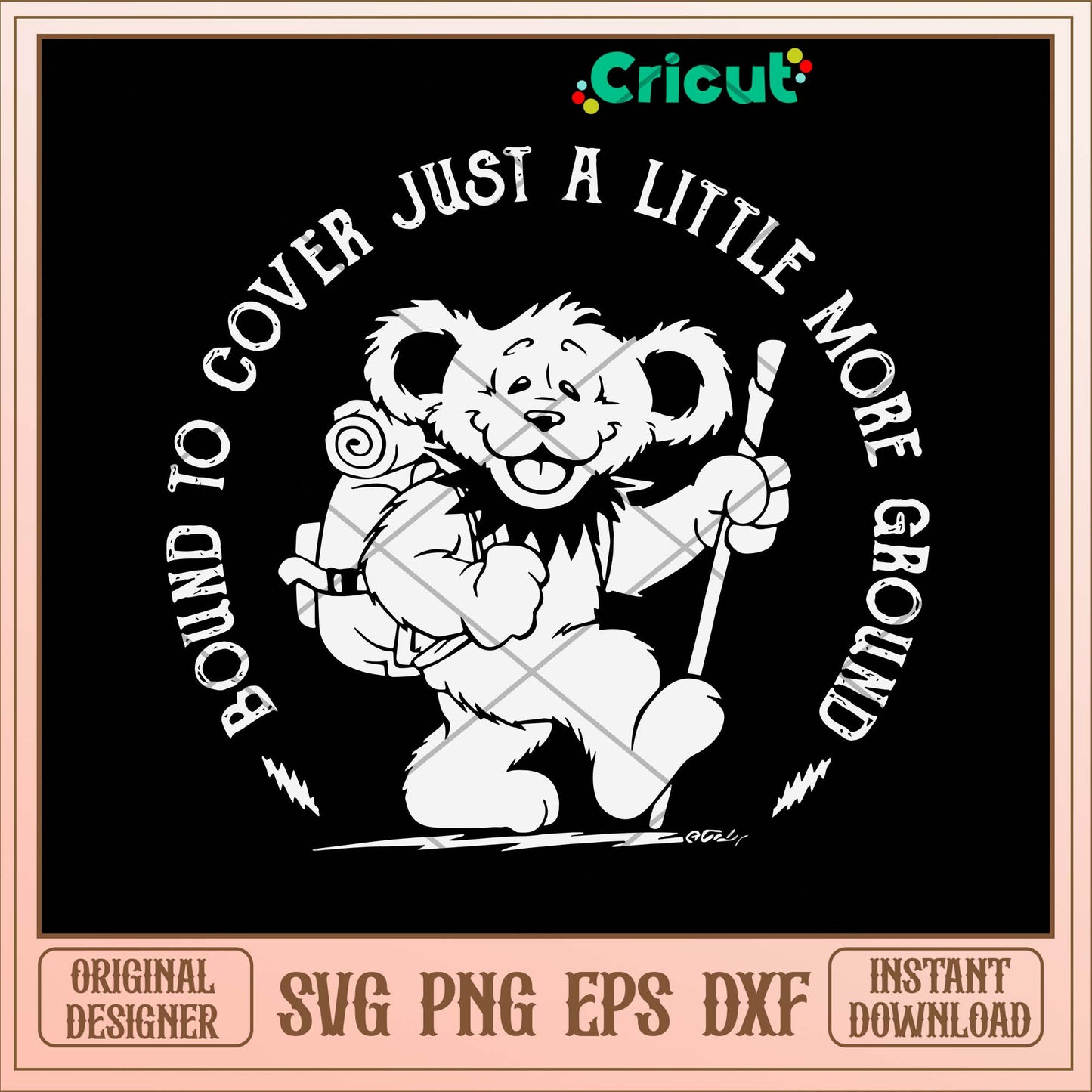 Bound To Cover Just A Little More Ground Svg-Svgfilesforcricut