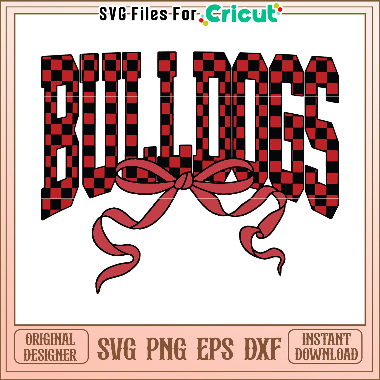 Bulldogs bowtie svg, trending quotes svg, funny quotes svg