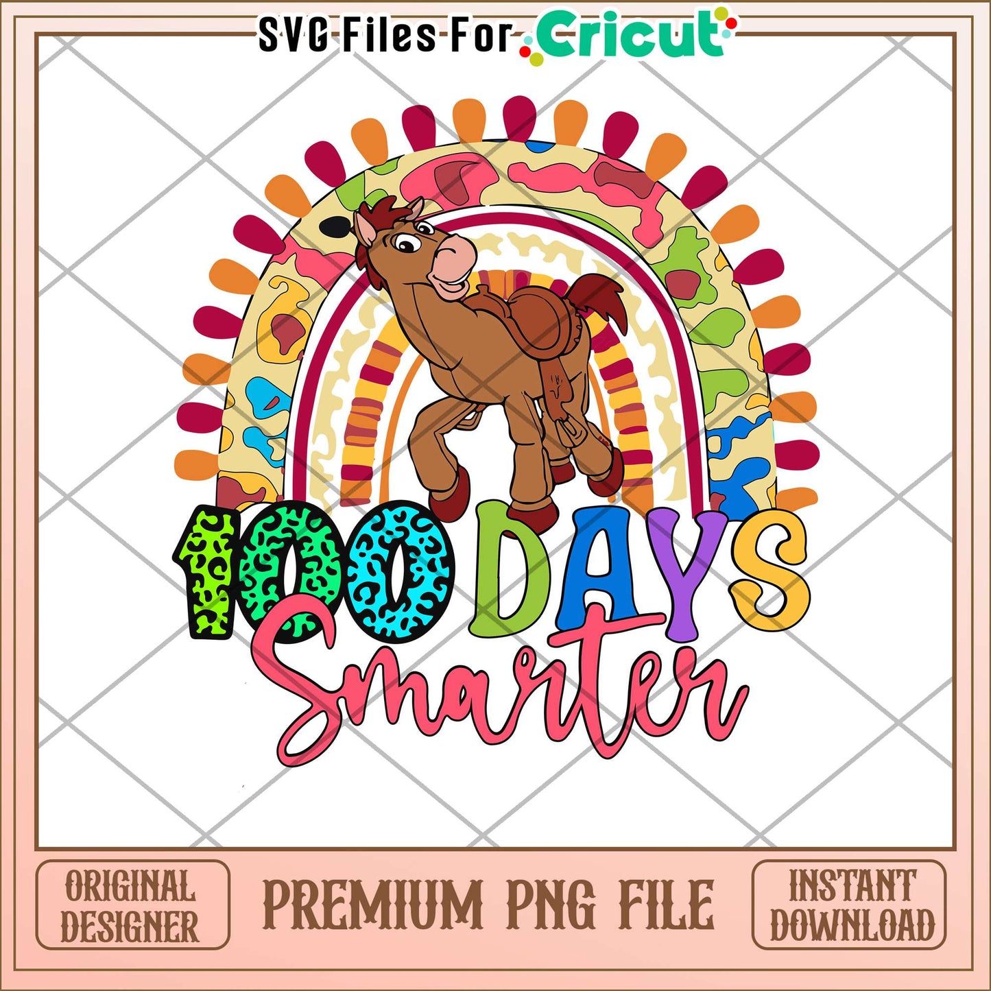 Bullseye character 100 days smarter png, toy story casts png