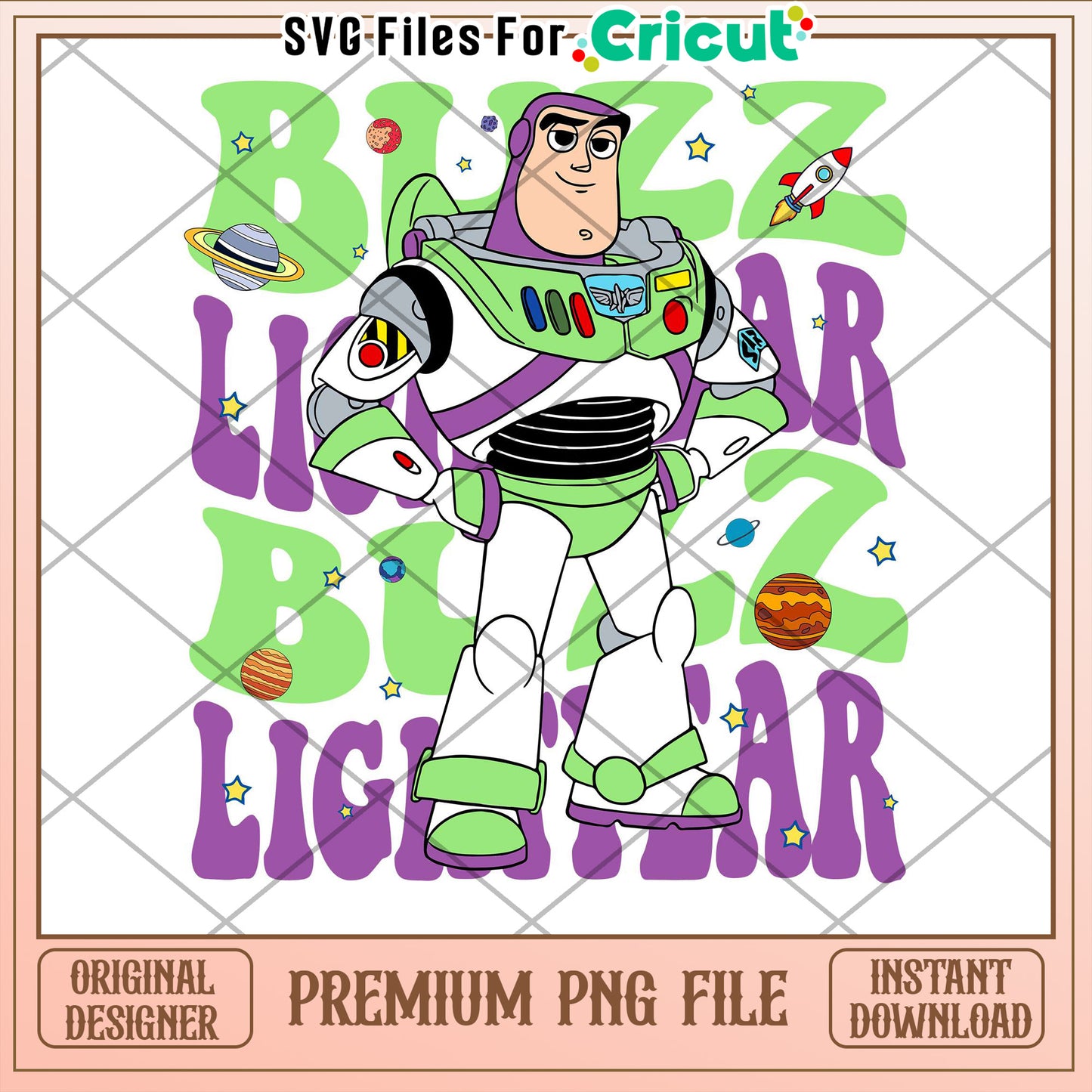 Buzz Lightyear PNG Cricut Design
