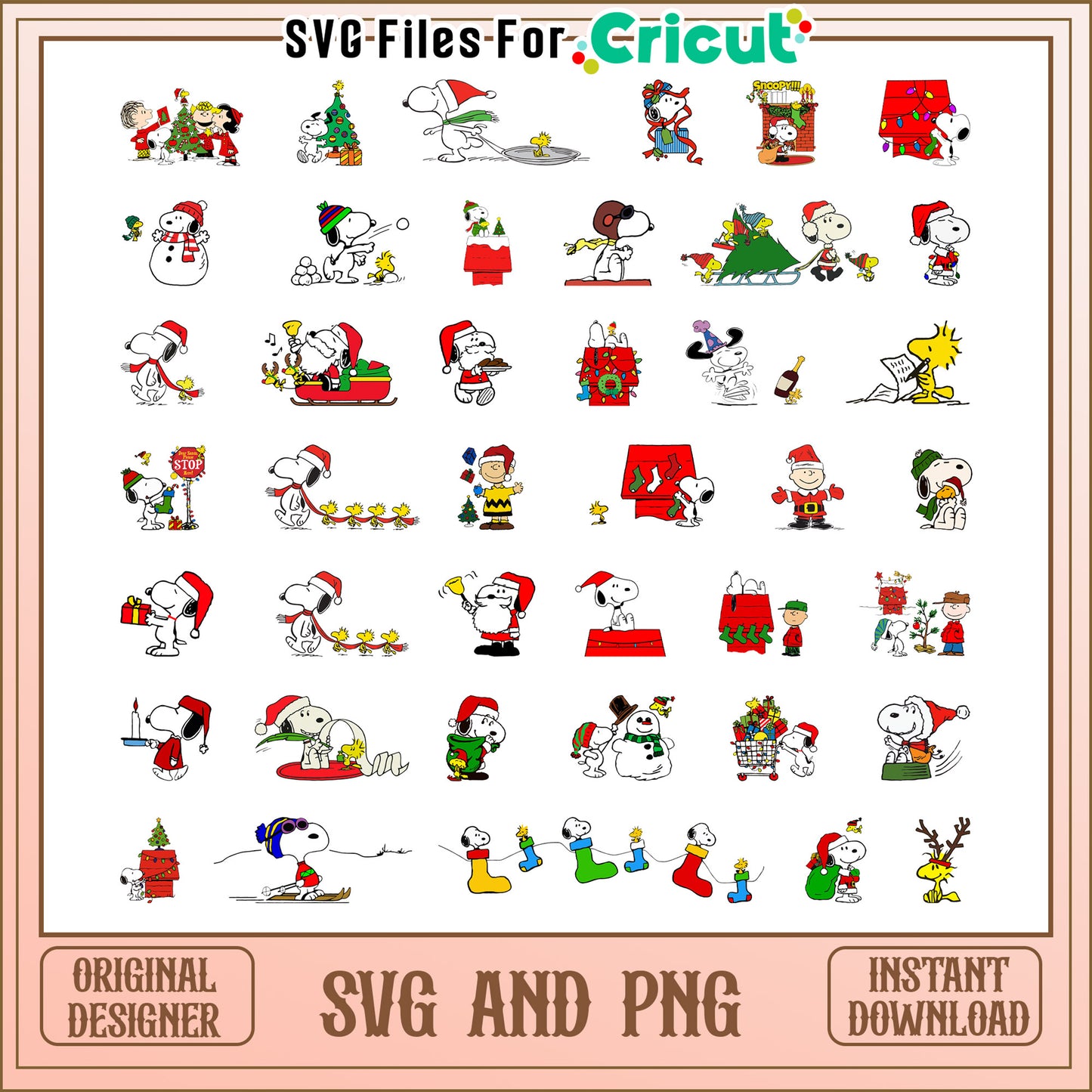 Spooky christmas santa bundle svg, christmas spooky svg