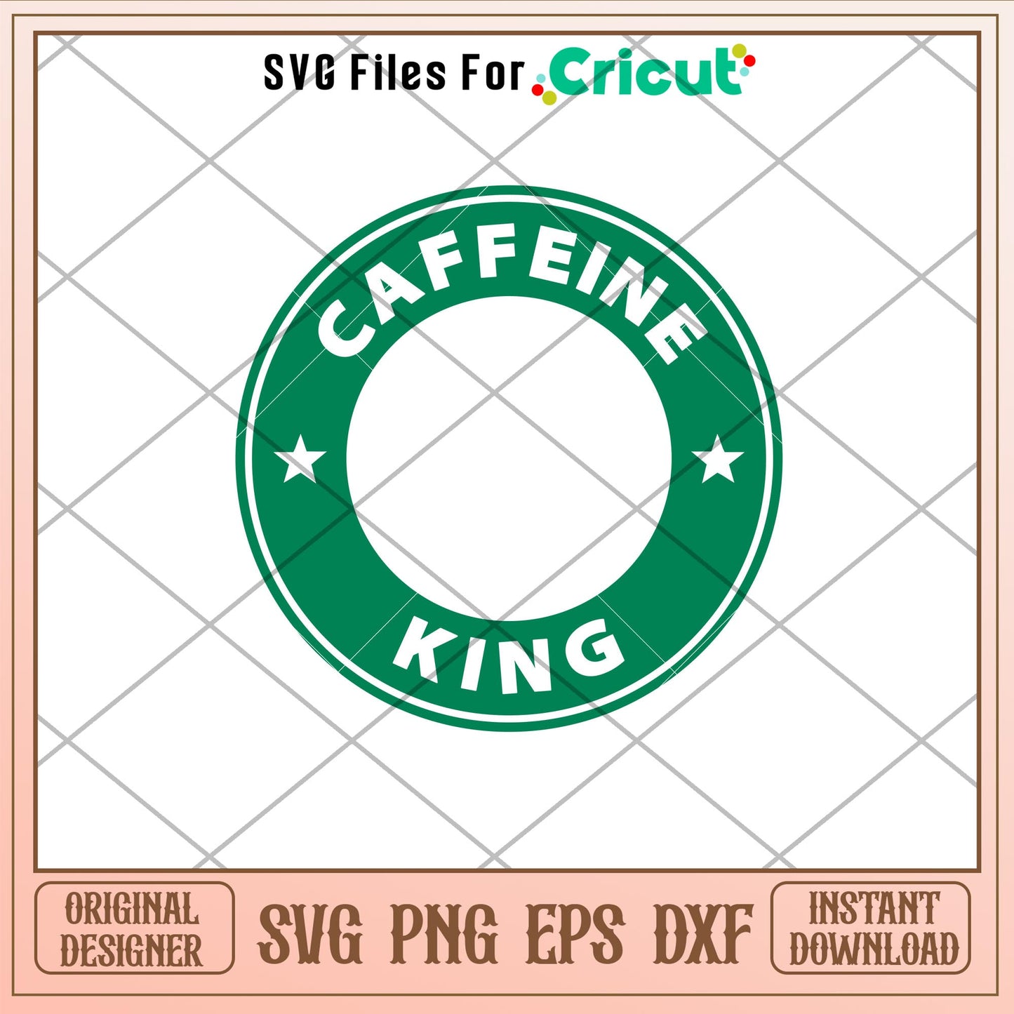 Caffeine King, Caffeine King Svg