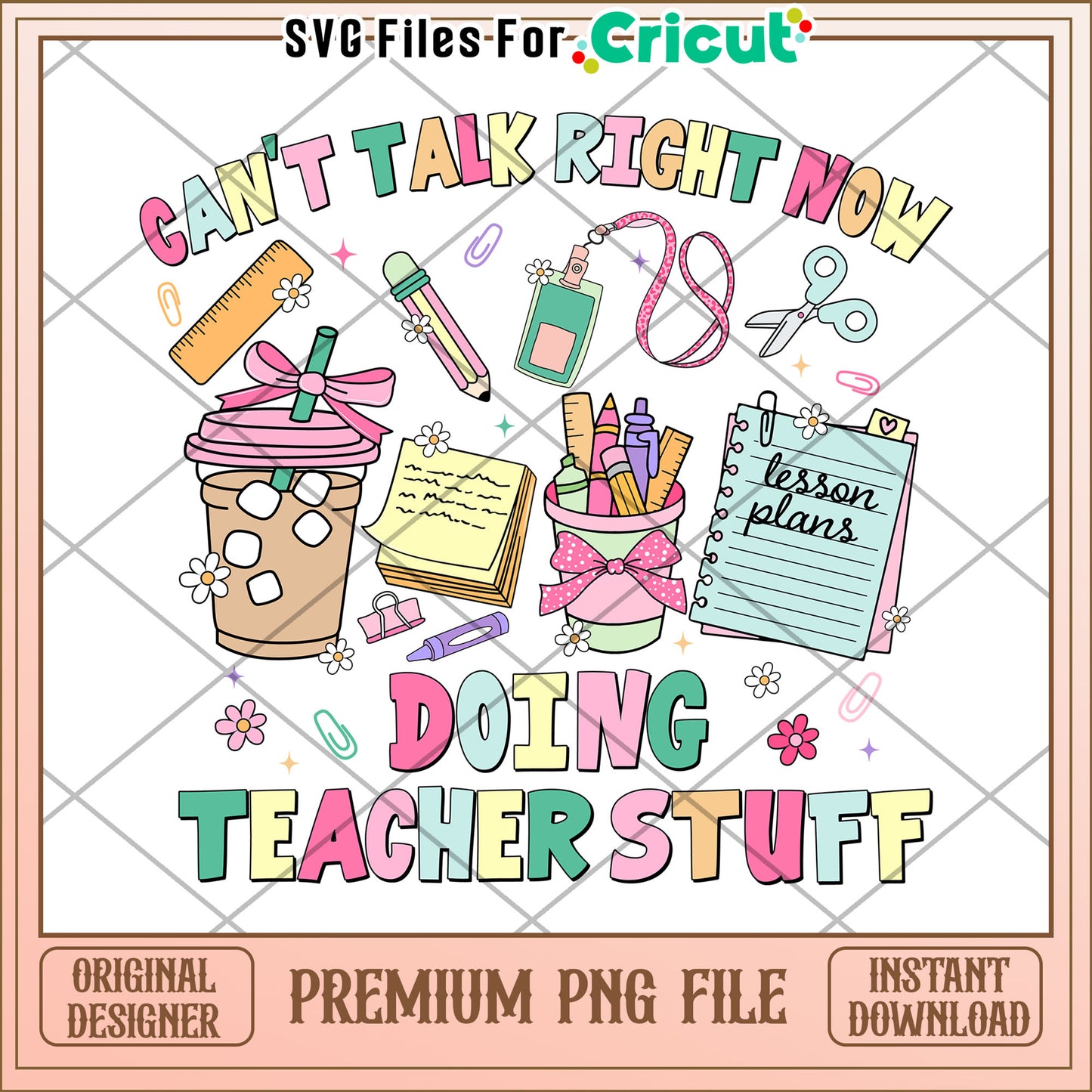 Cant talk right now doing teacher stuff png, making learning fun png, back to school png