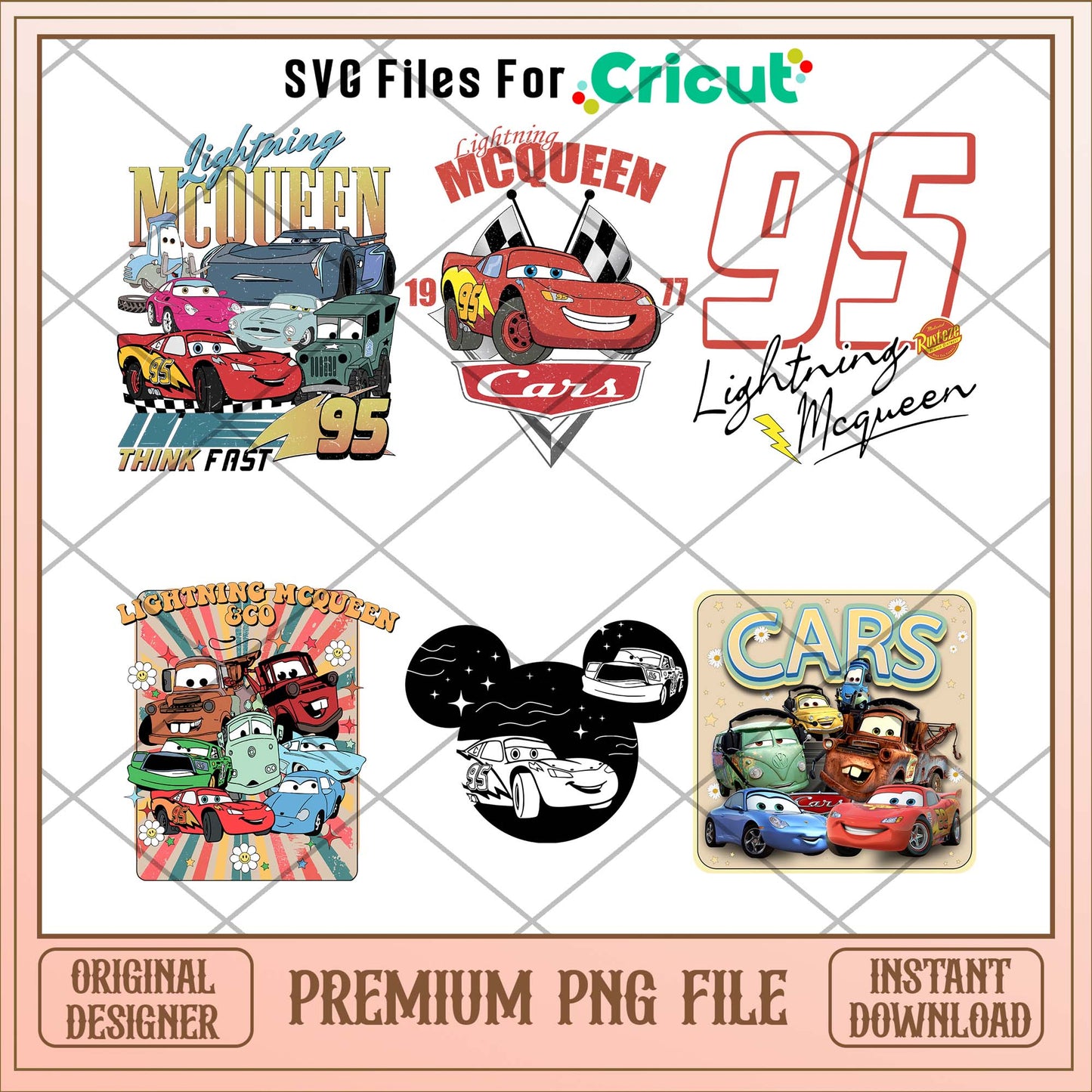 Car Disney cartoon png bundle