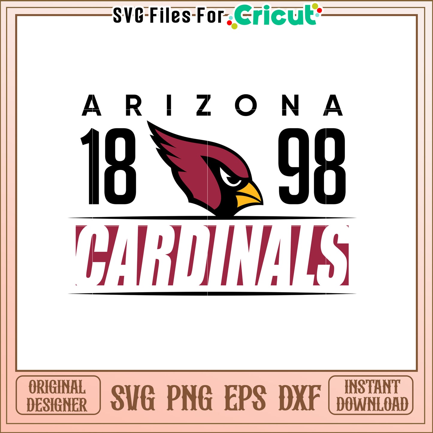 Cardinals SVG Design for Sports Fans and Crafters