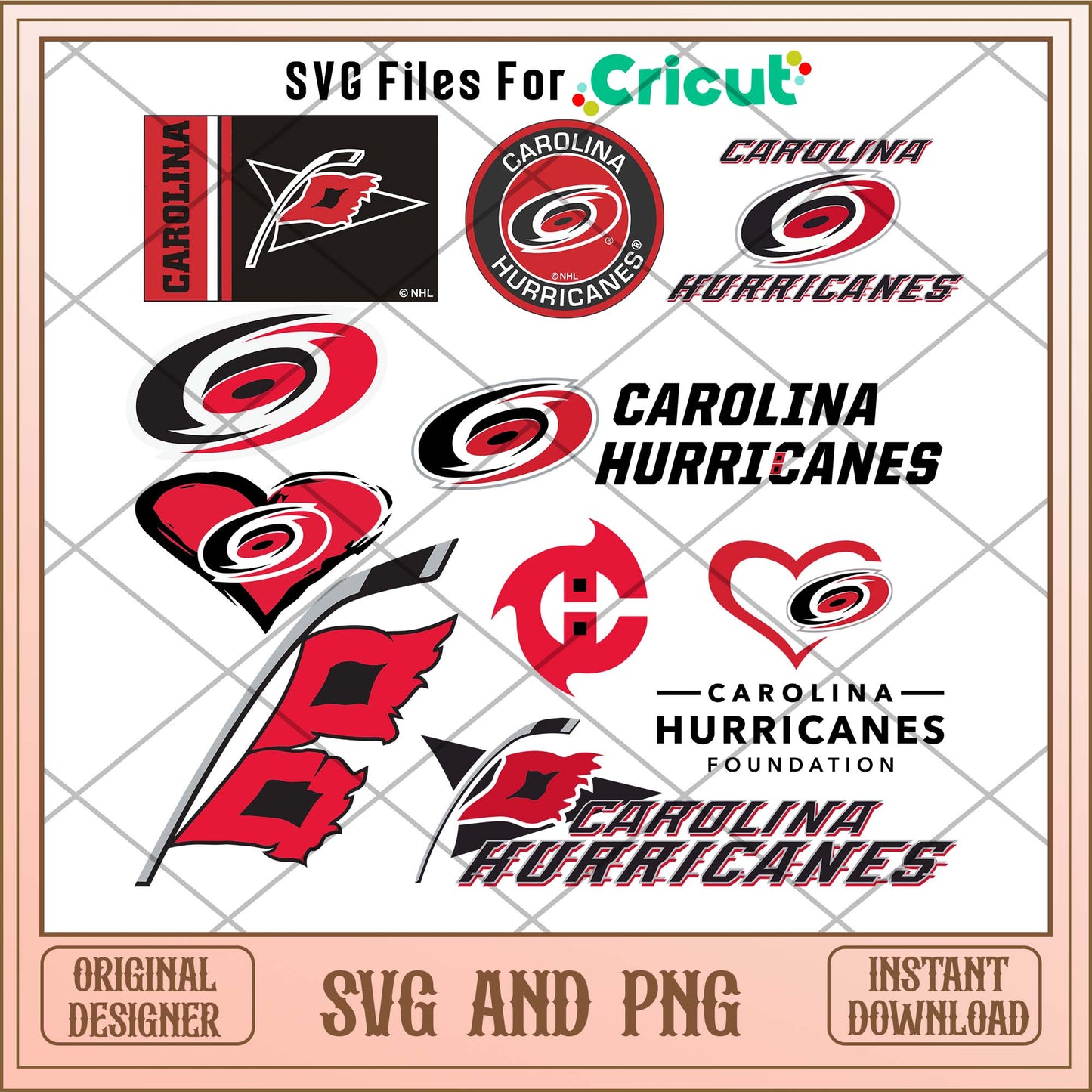 Carolina Hurricanes svg, Carolina Hurricanes svg bundle, NHL svg