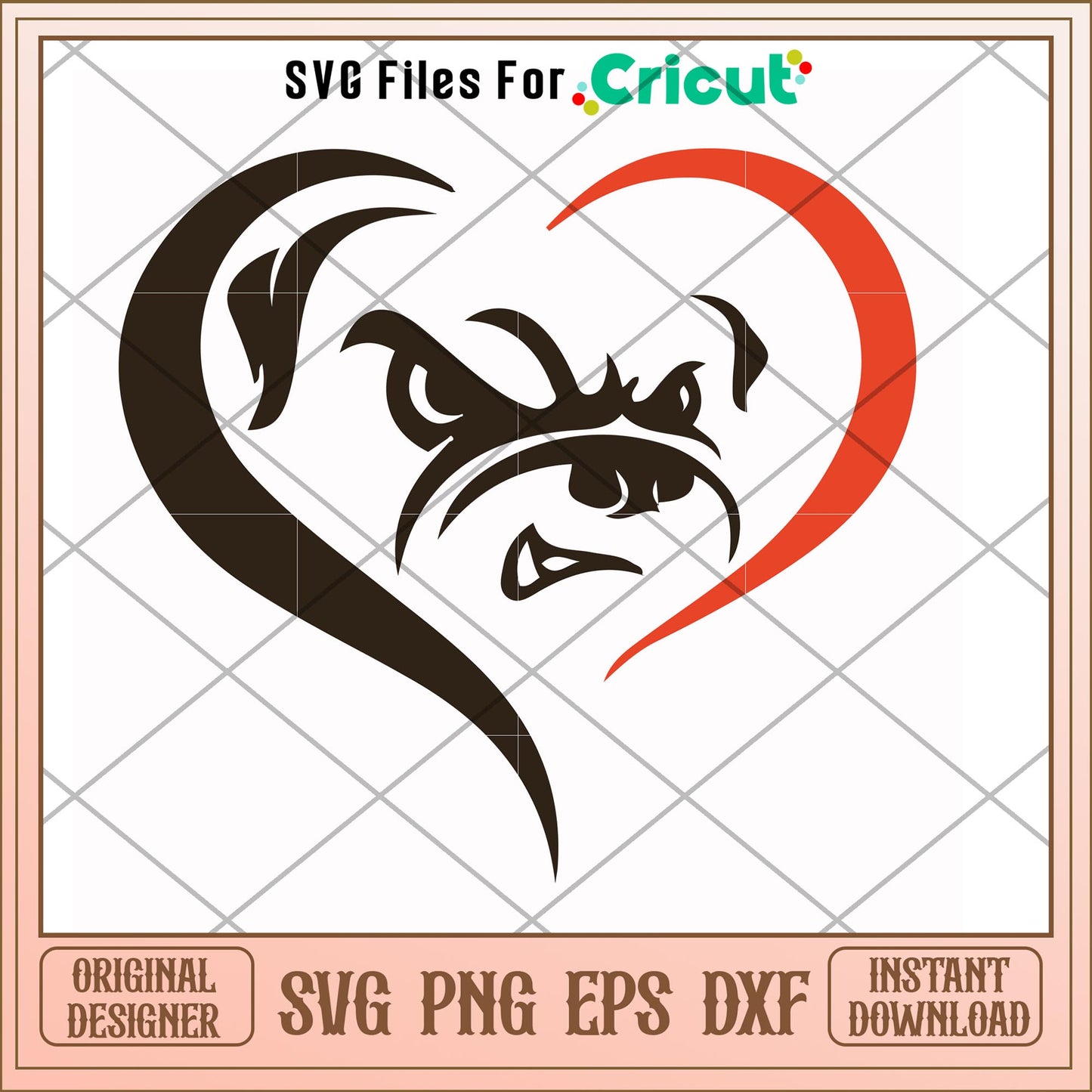 Carolina Panthers logo heart shape svg, heart svg, new nfl svg