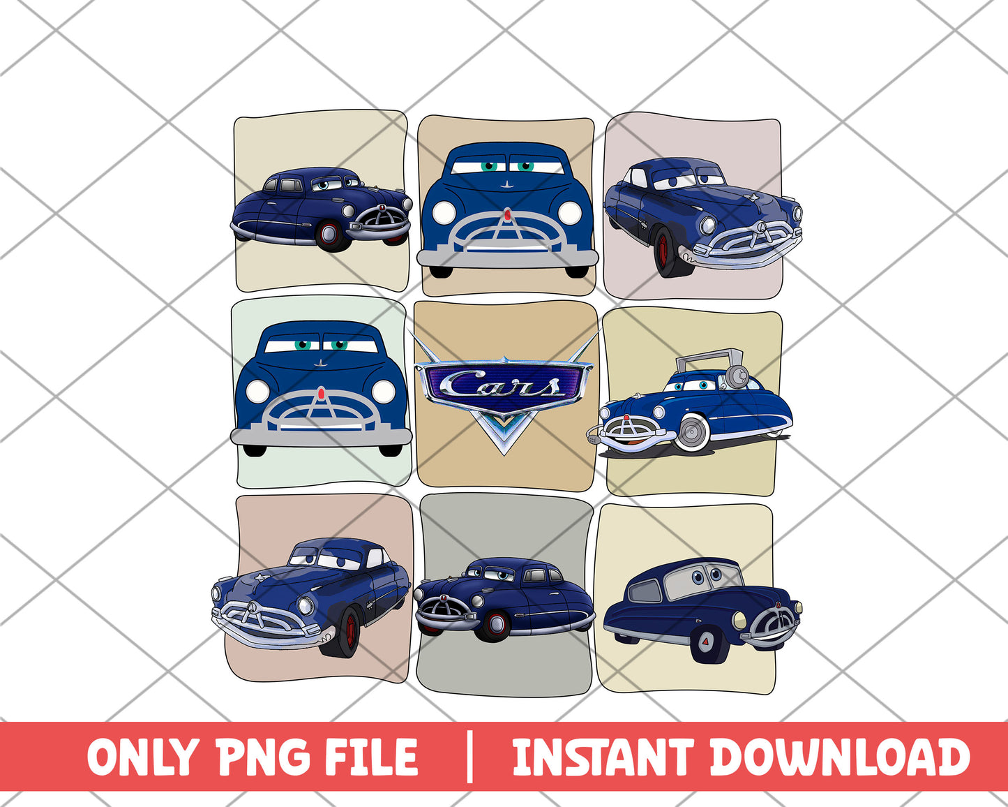 Cars doc hudson disney png