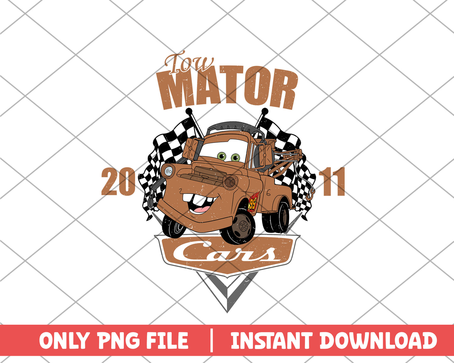 Cars tow mater 2011 disney png