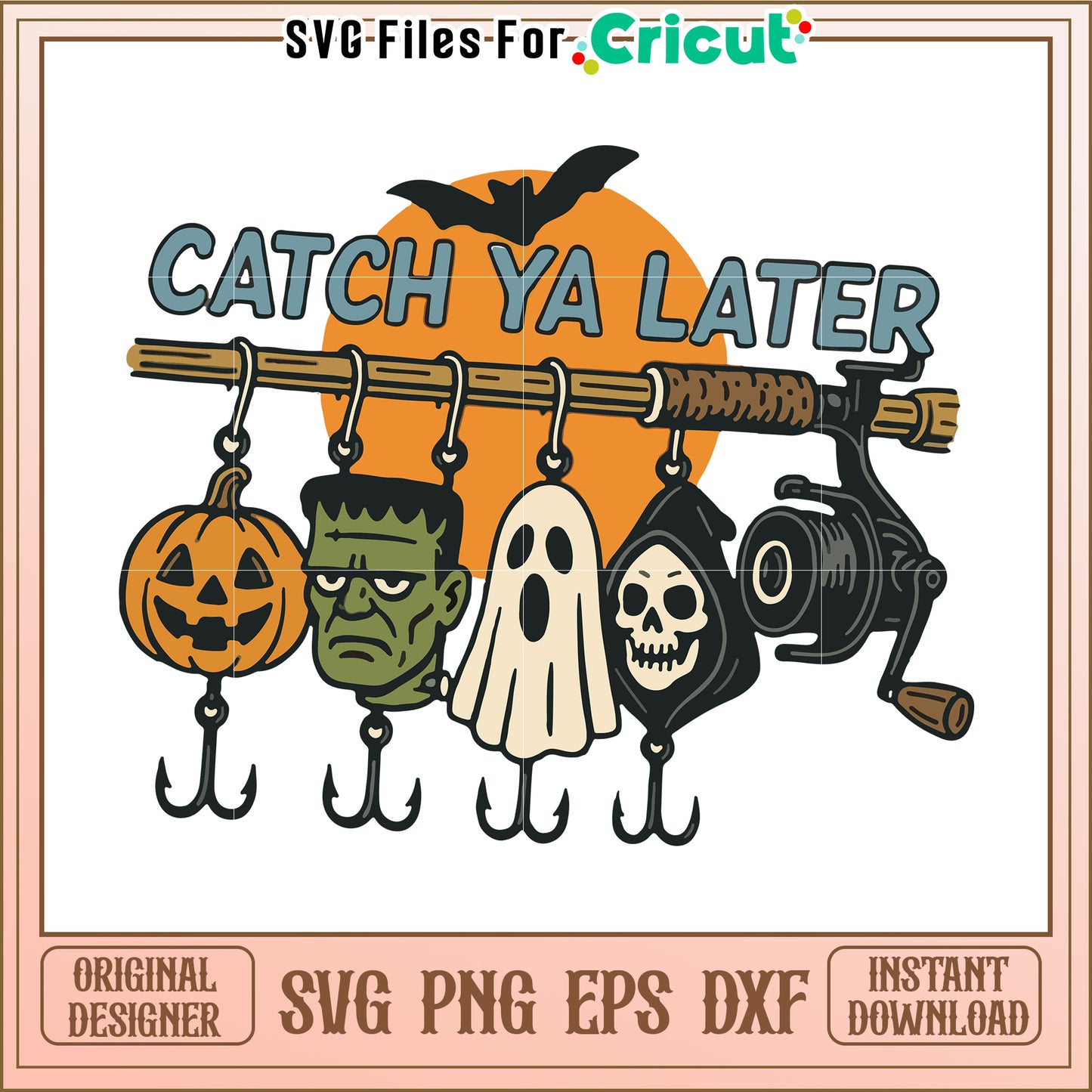 Catch ya later svg, halloween movies svg, halloween toys svg
