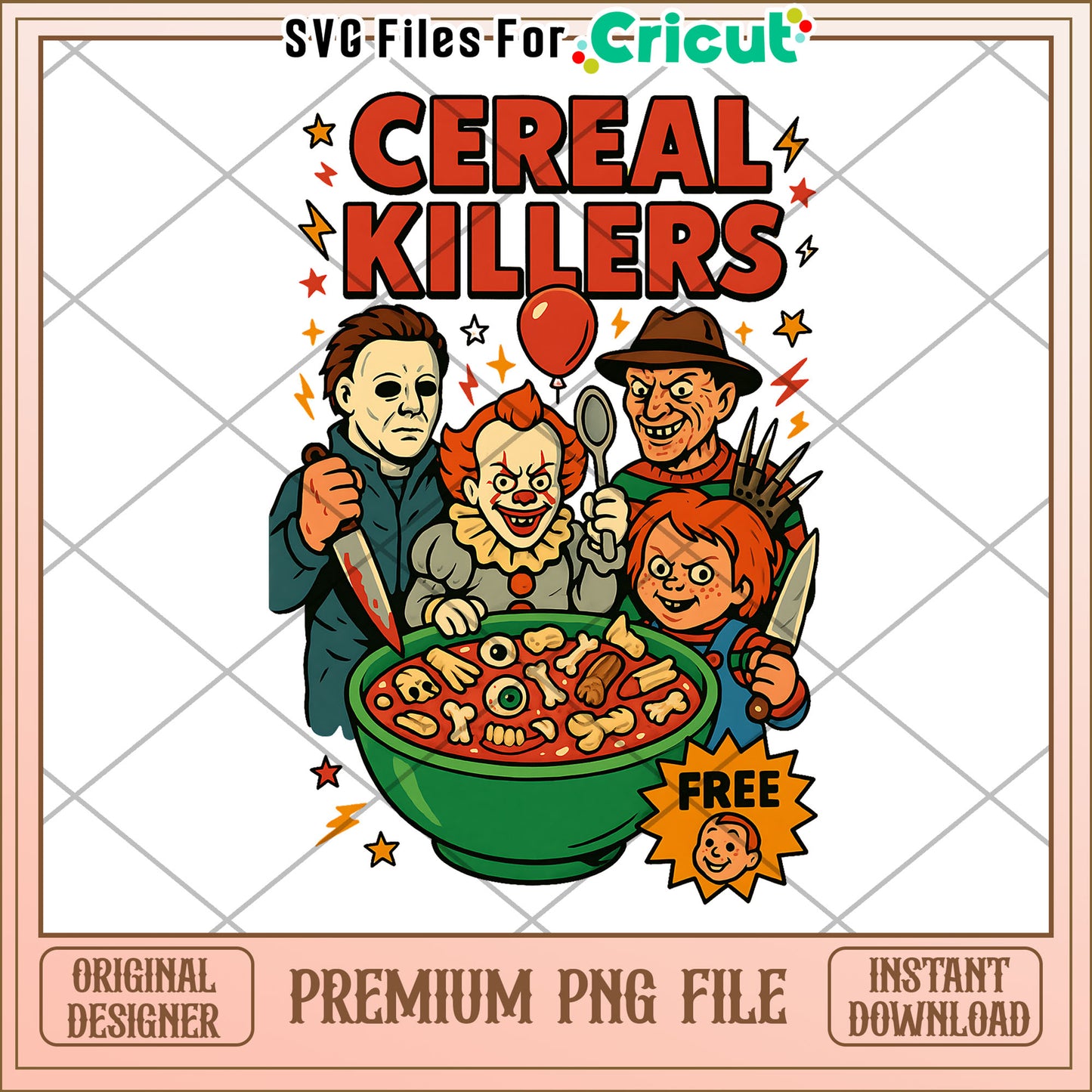 Ceral killers png, halloween png, halloween season png