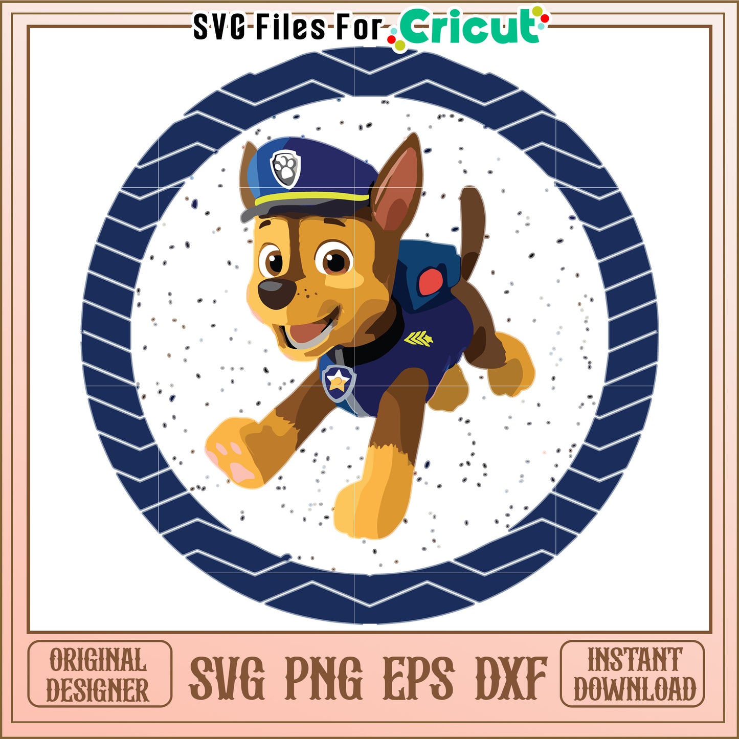 Chase dog design svg, paw patrol toys svg, cute dogs cartoon svg