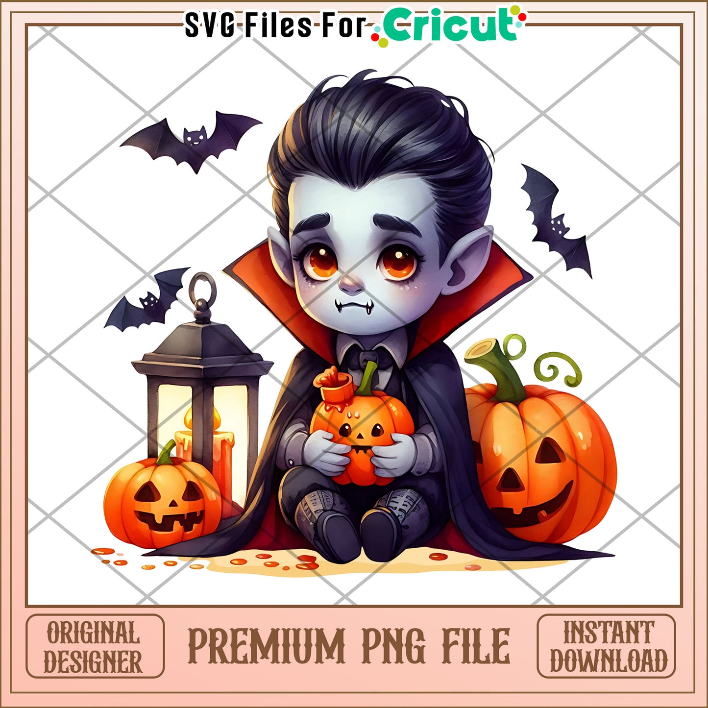 Chibi dracula png, halloween png, halloween cartoons png